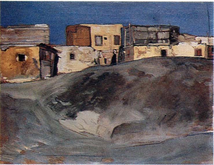 Paese egiziano, dipinto