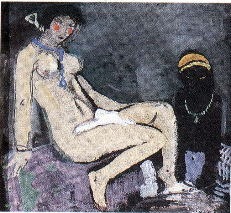 Toeletta, dipinto