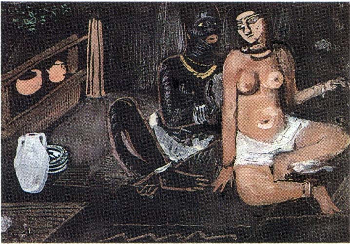 Toeletta, dipinto
