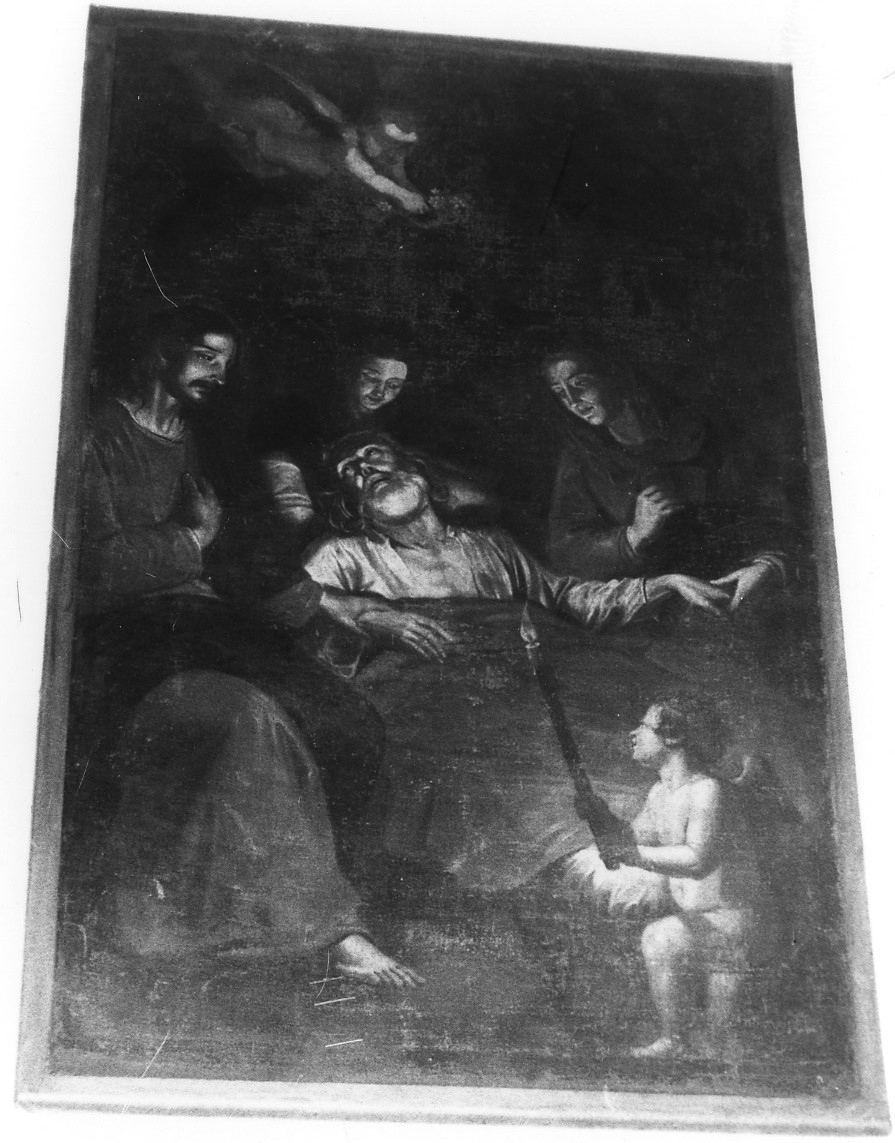 morte di San Giuseppe (dipinto) - ambito ligure (prima metà sec. XVII)