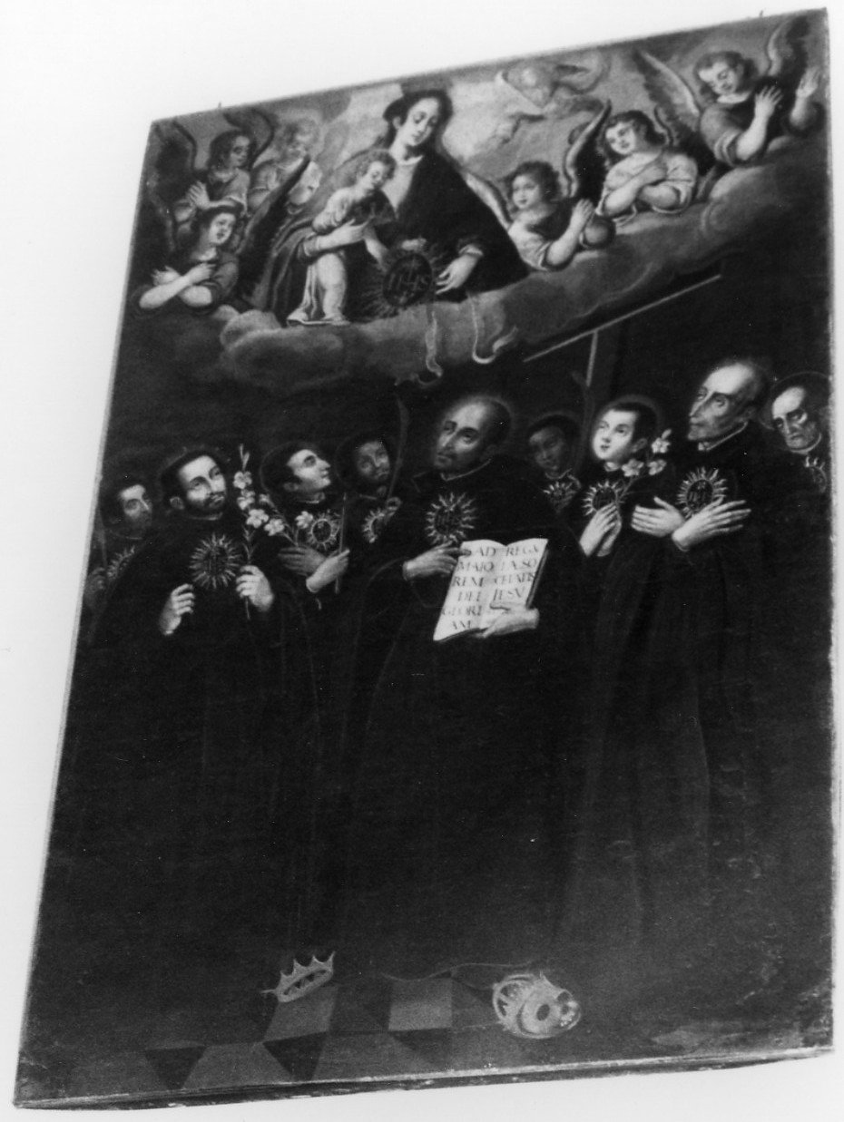 Madonna con bambino e santi gesuiti (dipinto)