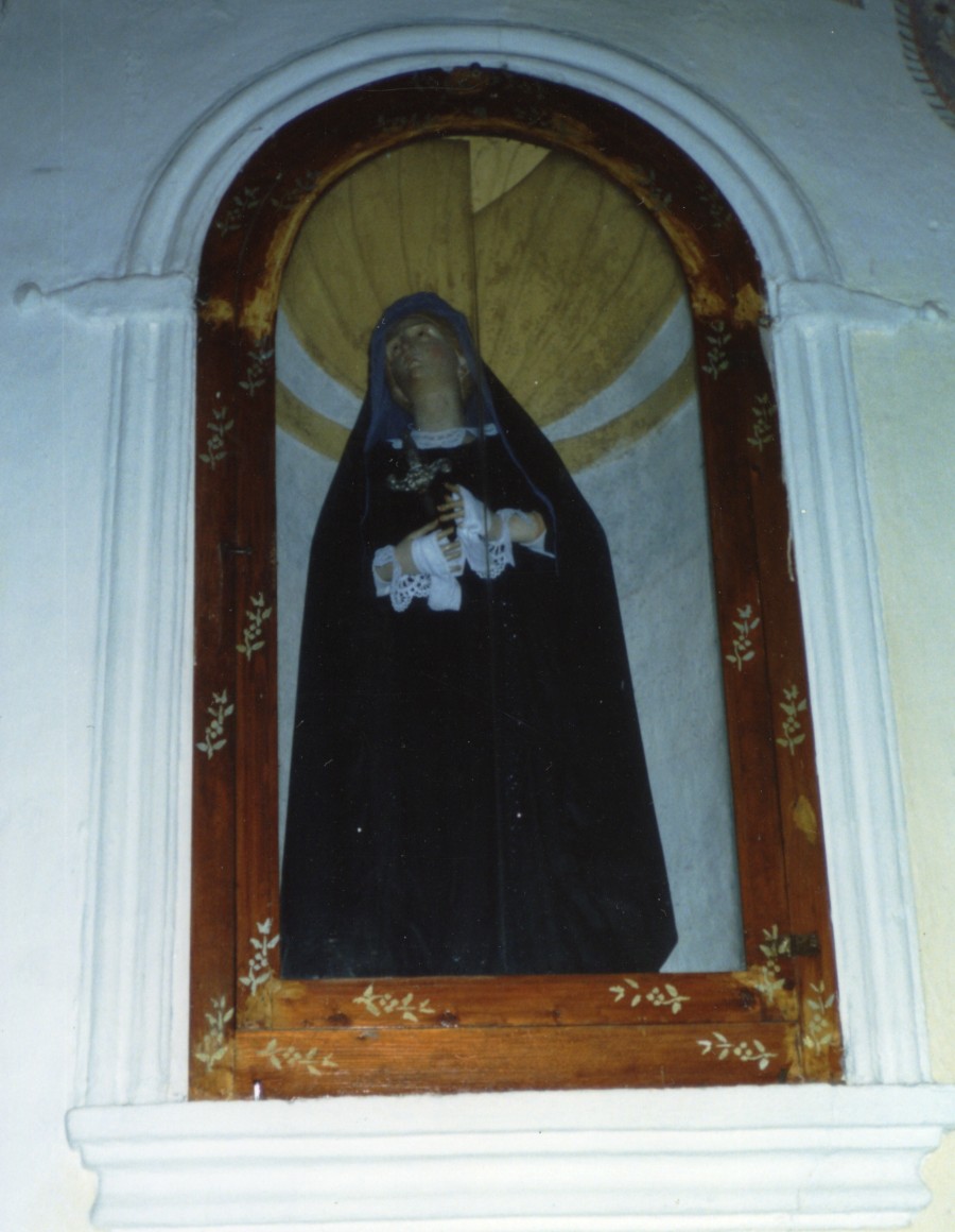 Madonna addolorata (manichino)