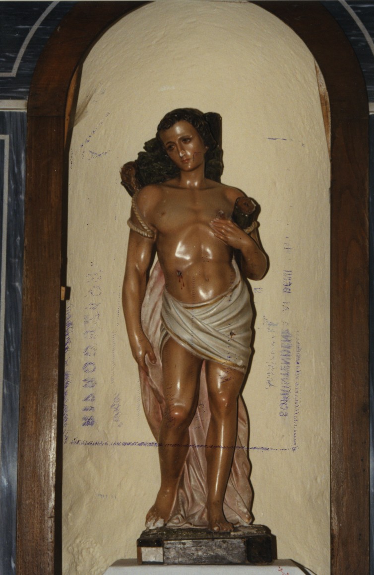 Martirio di san sebastiano (statua)