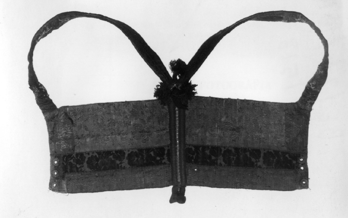 Corsetto, costume da vedova