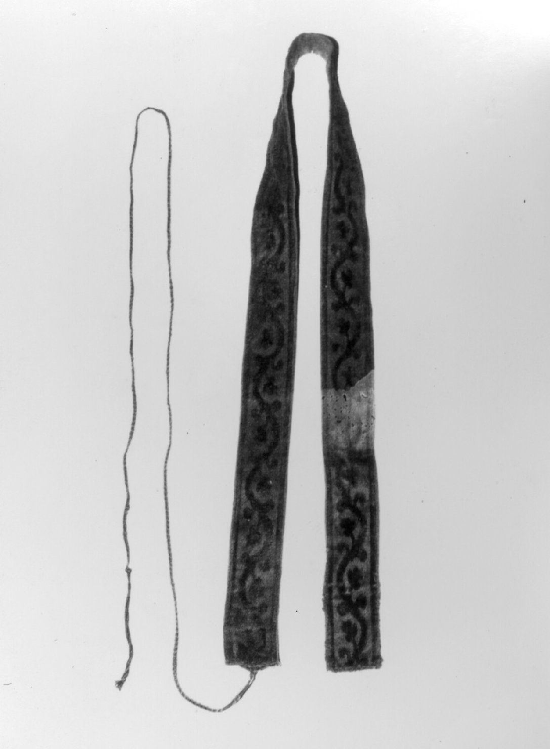 Cintura, costume da vedova