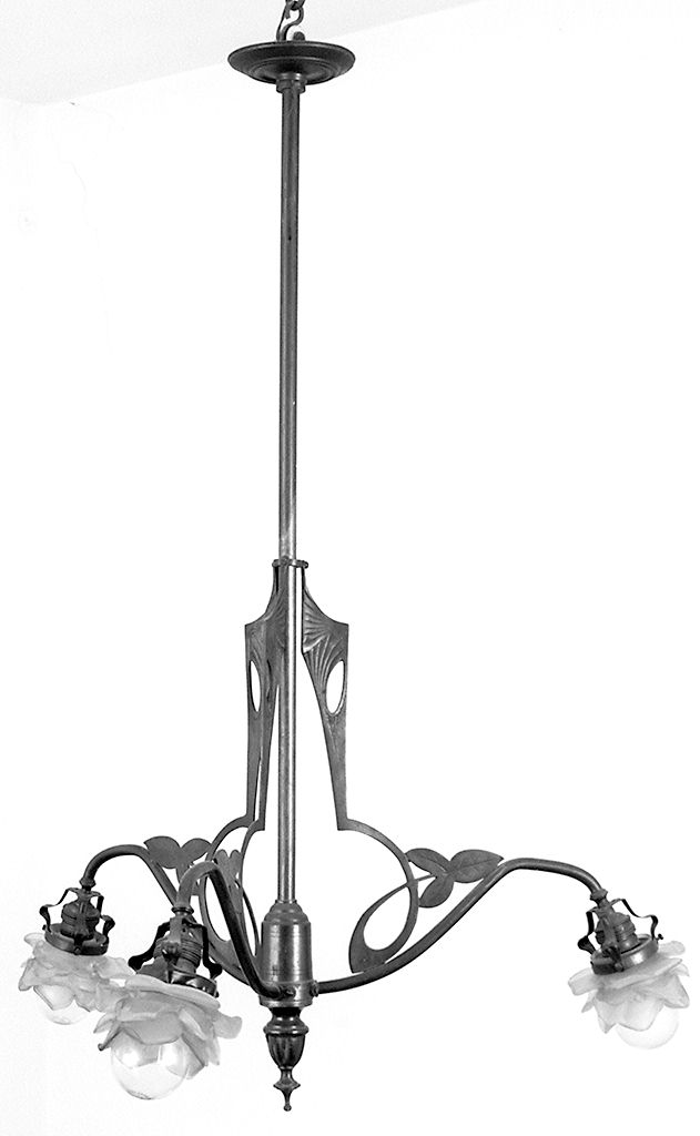 lampadario - manifattura italiana (sec. XX)