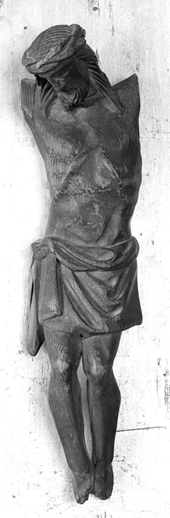 Cristo crocifisso (scultura) - bottega toscana (sec. XX)