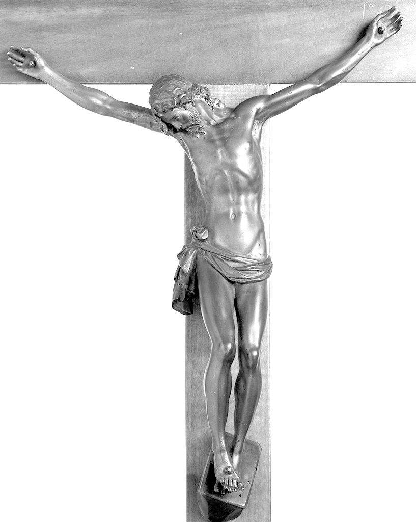 Cristo crocifisso (crocifisso) di Jean de Boulogne detto Giambologna (e aiuti) (secc. XVI/ XVII)