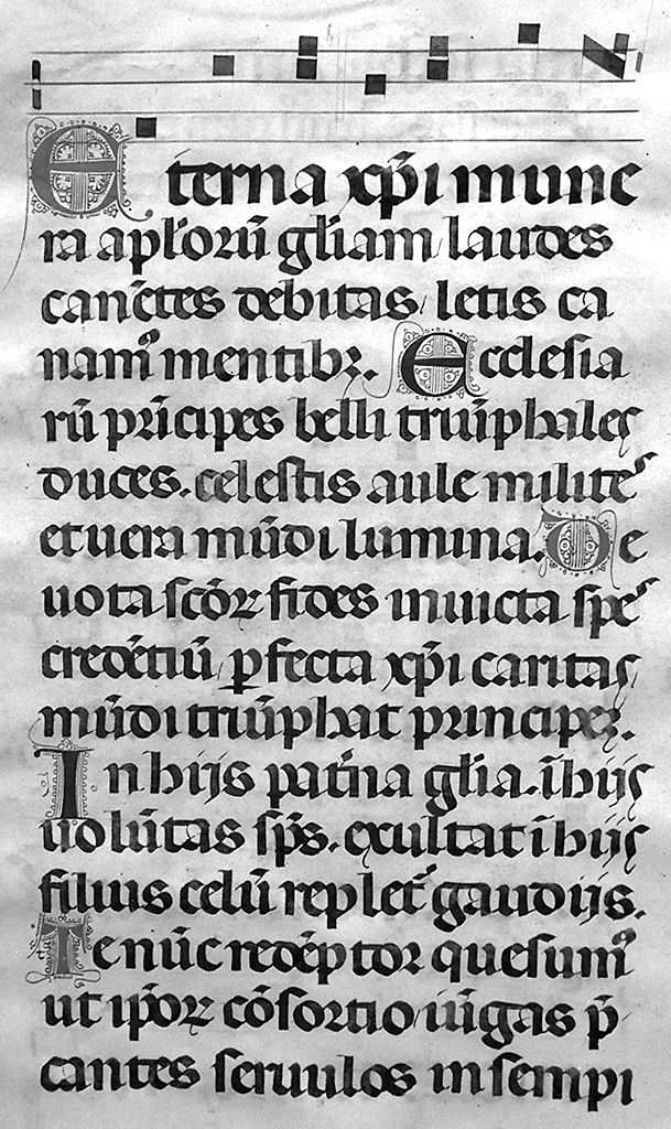 antifonario - ambito fiorentino (sec. XIII, sec. XIV)