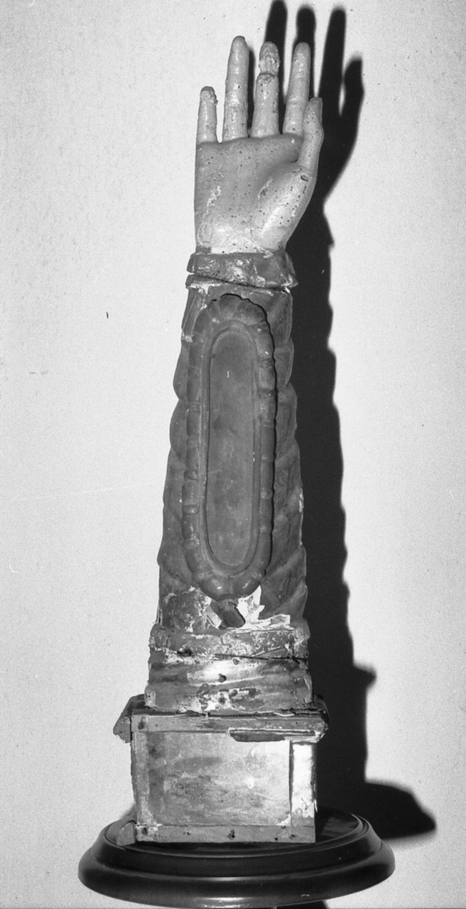 Reliquiario antropomorfo - a braccio