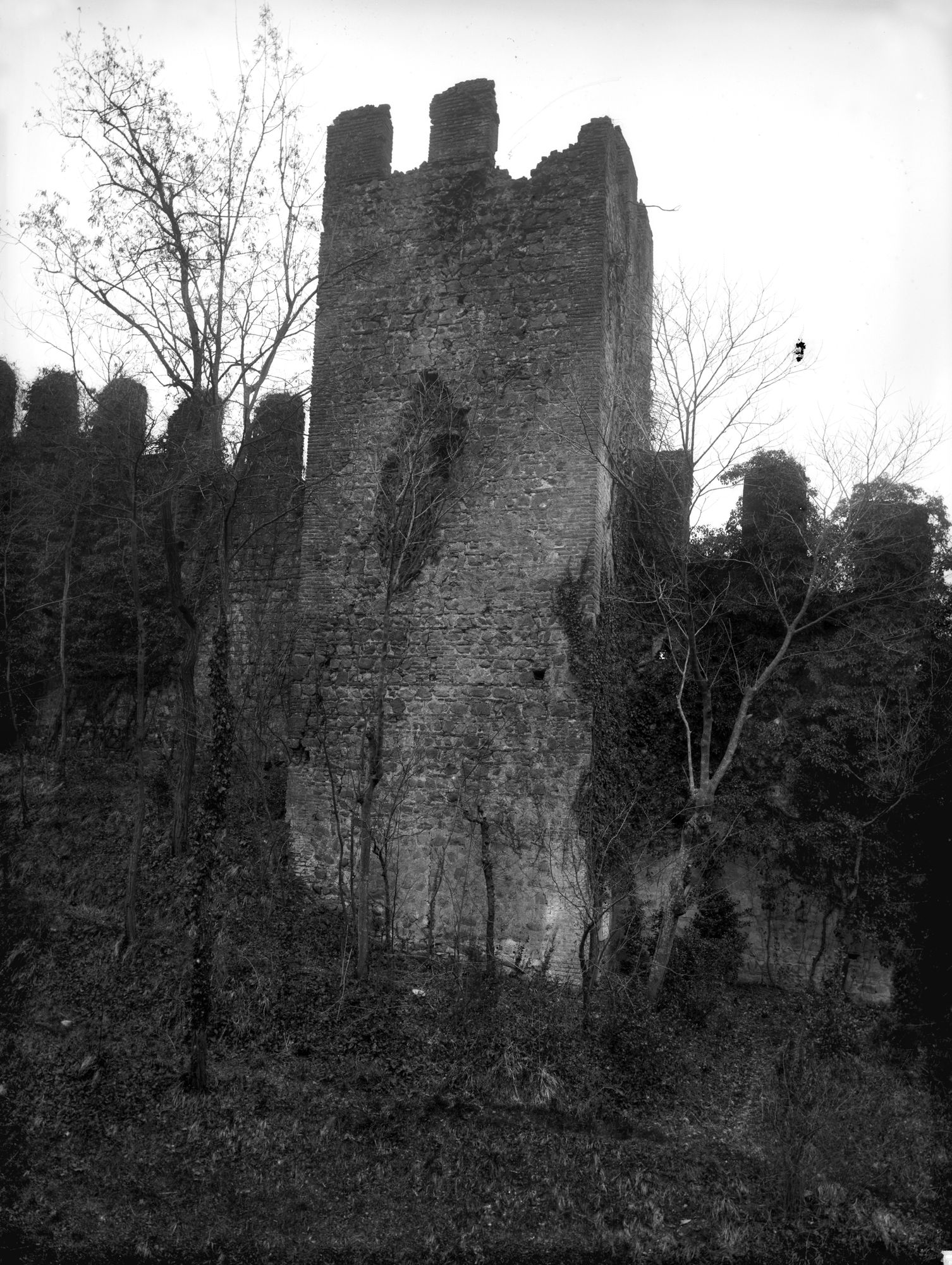 Vedute delle Mura di Este (negativo) di Gabinetto fotografico (XX)