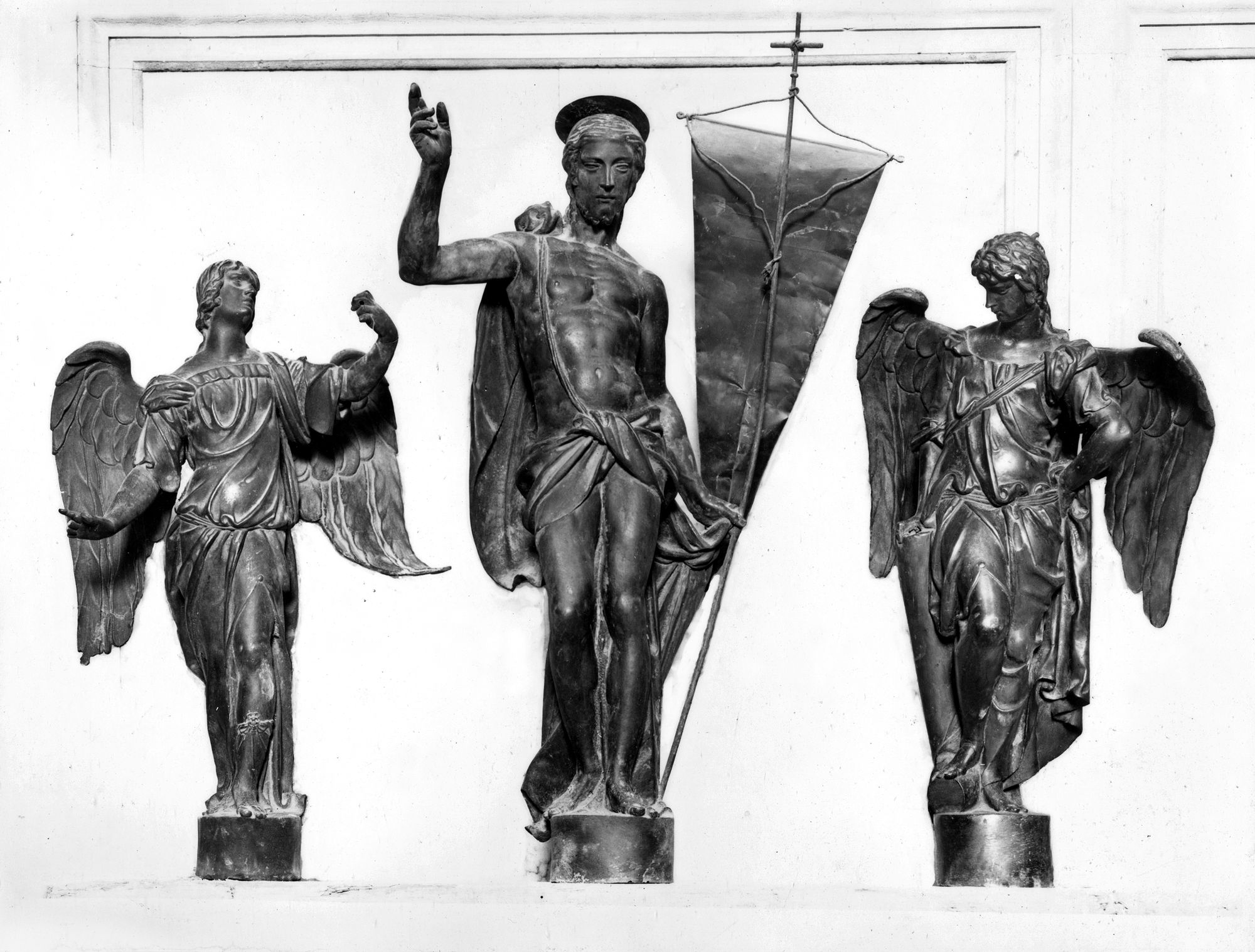 Duomo. Altare. Particolare dei bronzi (negativo) di Gabinetto fotografico (XX)