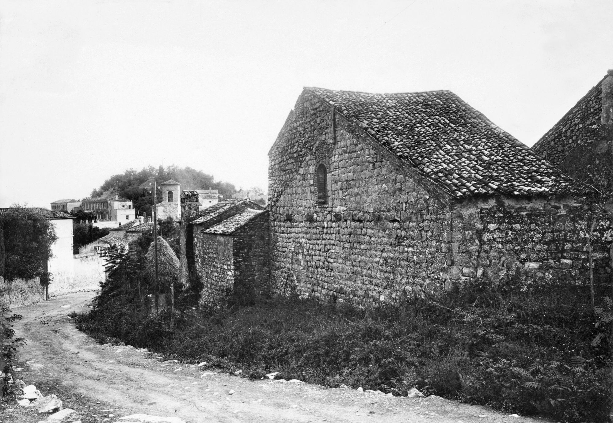 Arquà Petrarca. Casa antica in via Ventoloni (negativo) di Gabinetto fotografico (XX)