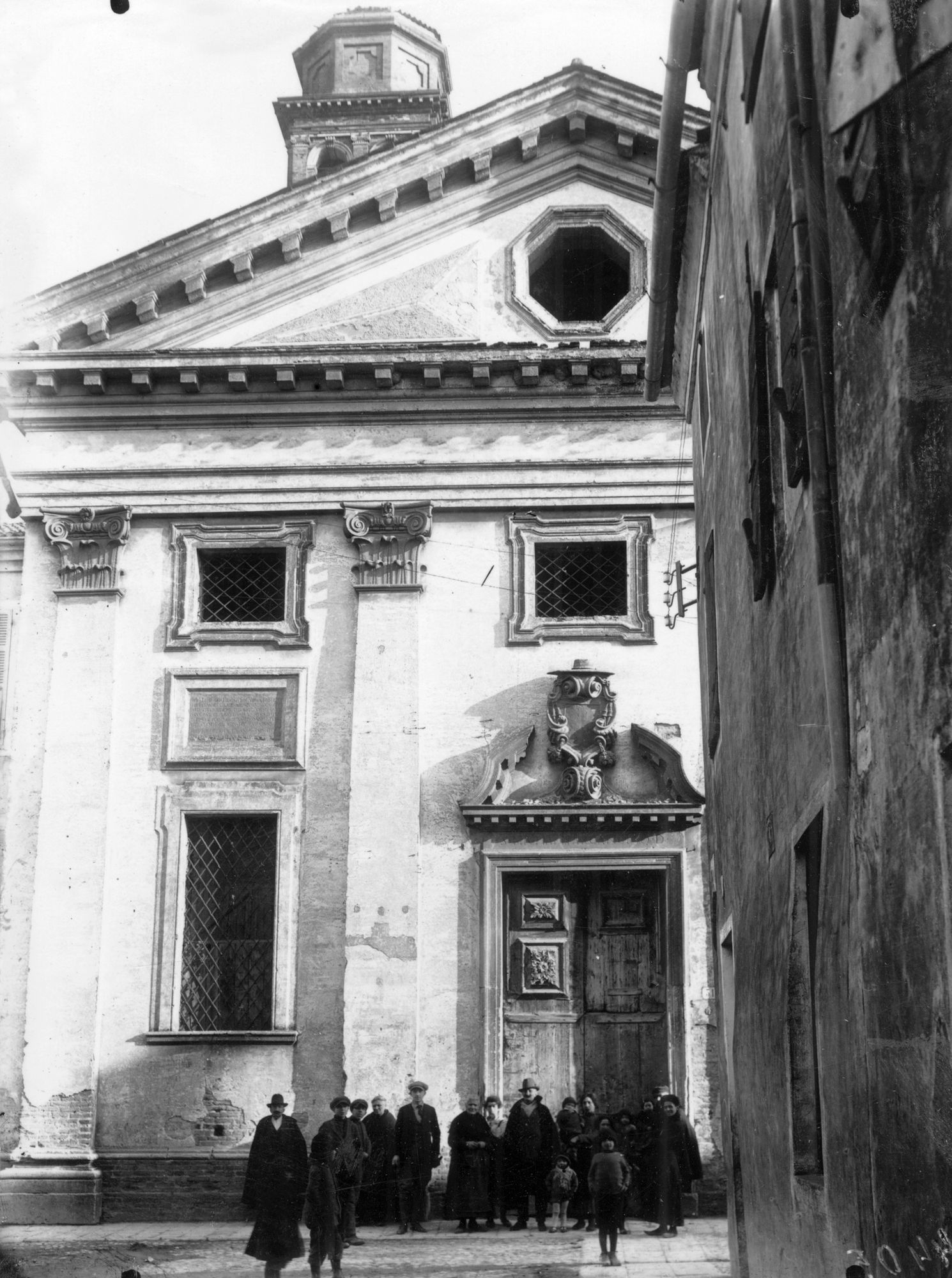 Este. Chiesa San Michele. Esterno (negativo) di Gabinetto fotografico (XX)