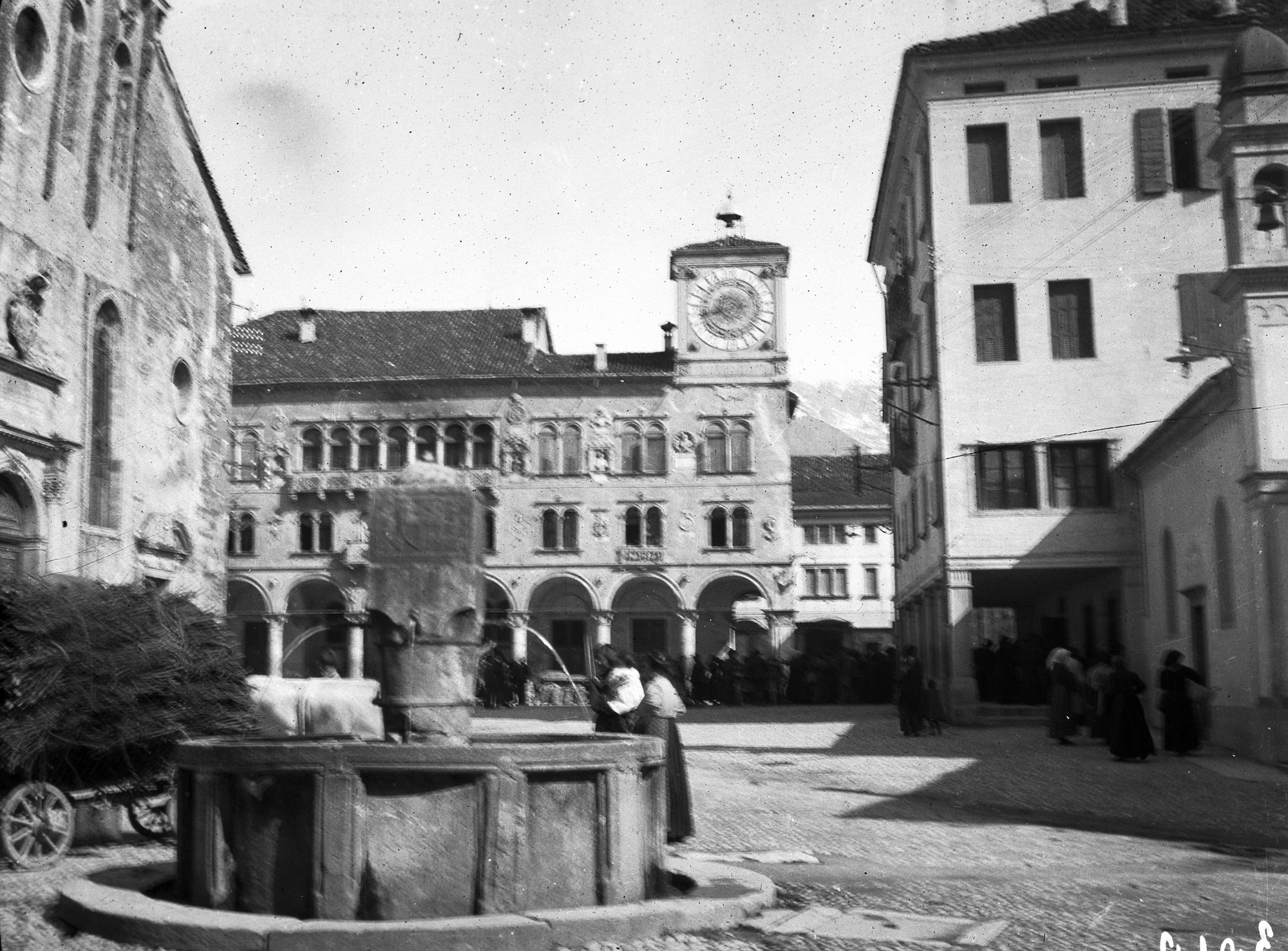 Belluno. Il Palazzo dei Rettori (negativo) di Sovraintend. Ongaro (XX)