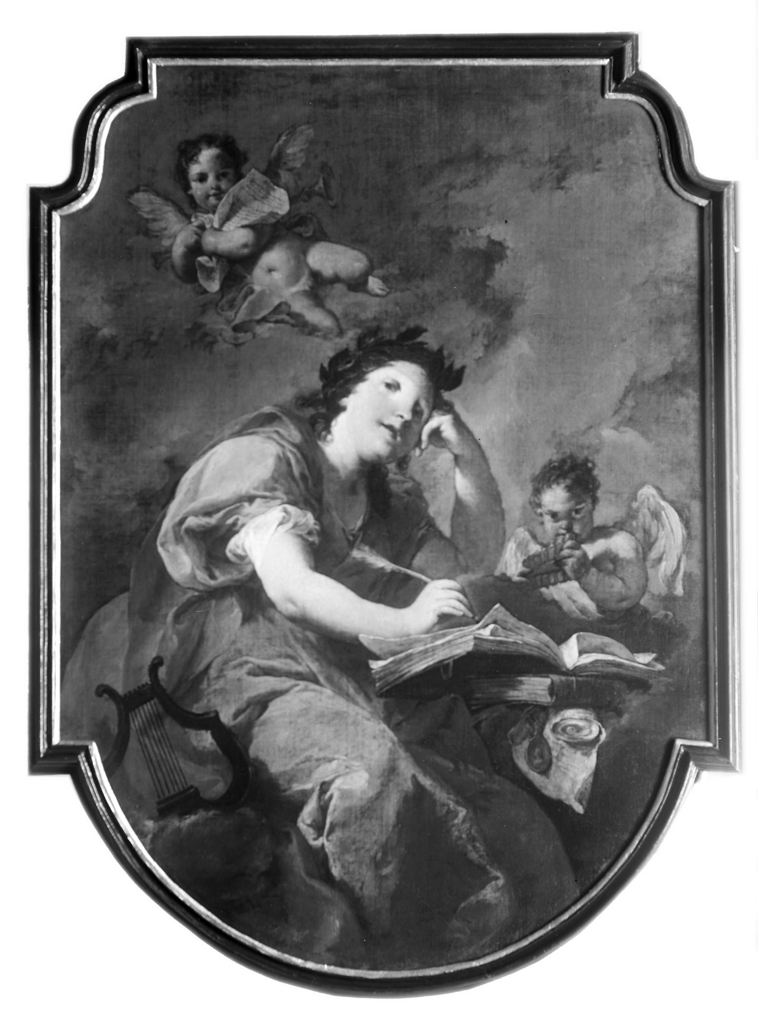 Villa Nazionale di Stra. Amigoni. La poesia (negativo) di Gabinetto fotografico (XX)