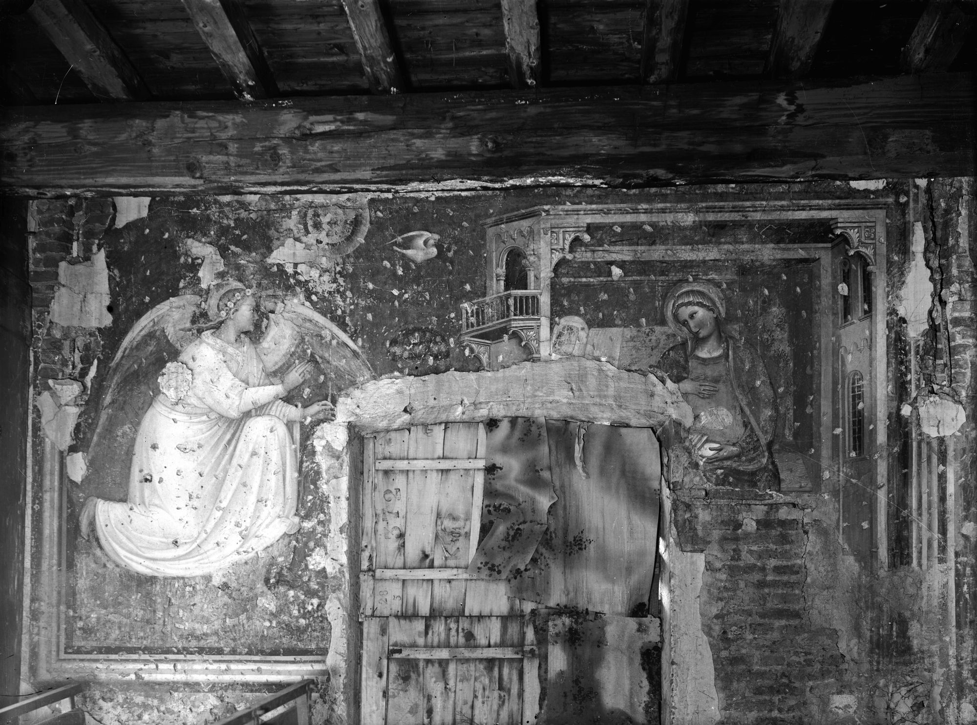 Chiesa Santa Caterina. L'annunciazione (negativo) di Gabinetto fotografico (XX)