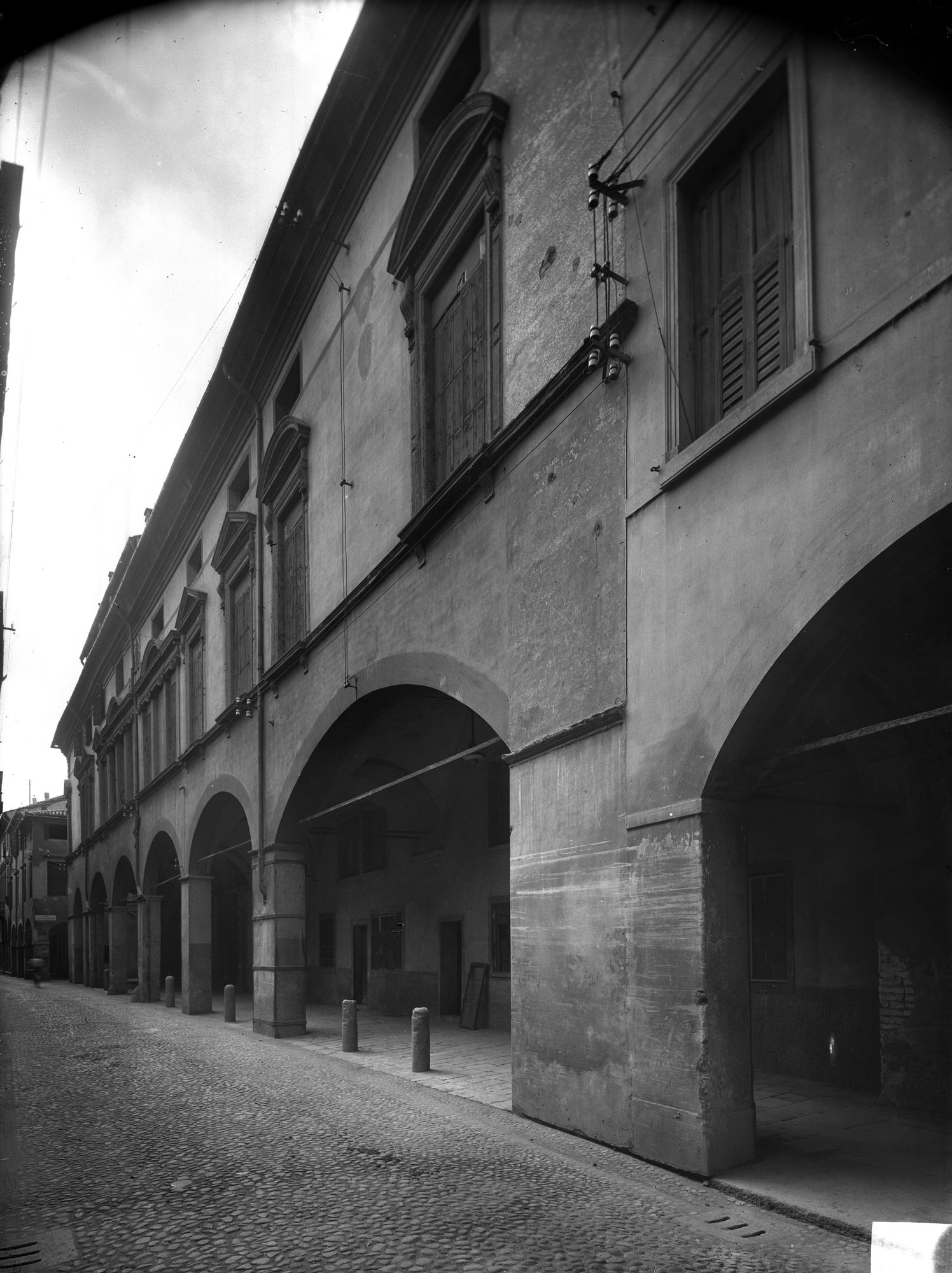 Palazzo Selvatico del sec. XVIII in via Vescovado 14 (negativo) di Gabinetto fotografico (XX)