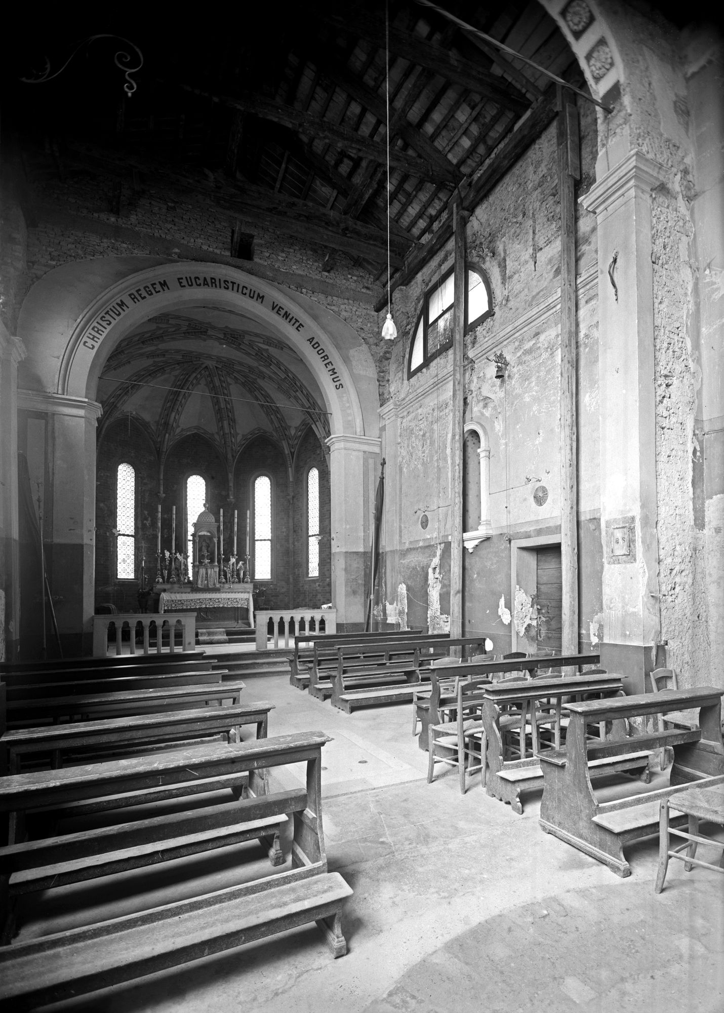 Duomo. L ' interno (negativo) di Gabinetto fotografico (XX)