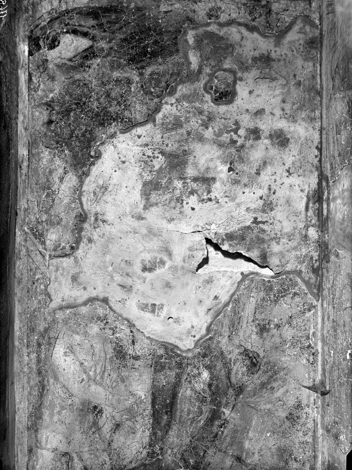 Convento di San Marco. Affresco (negativo) di Gabinetto fotografico (XX)