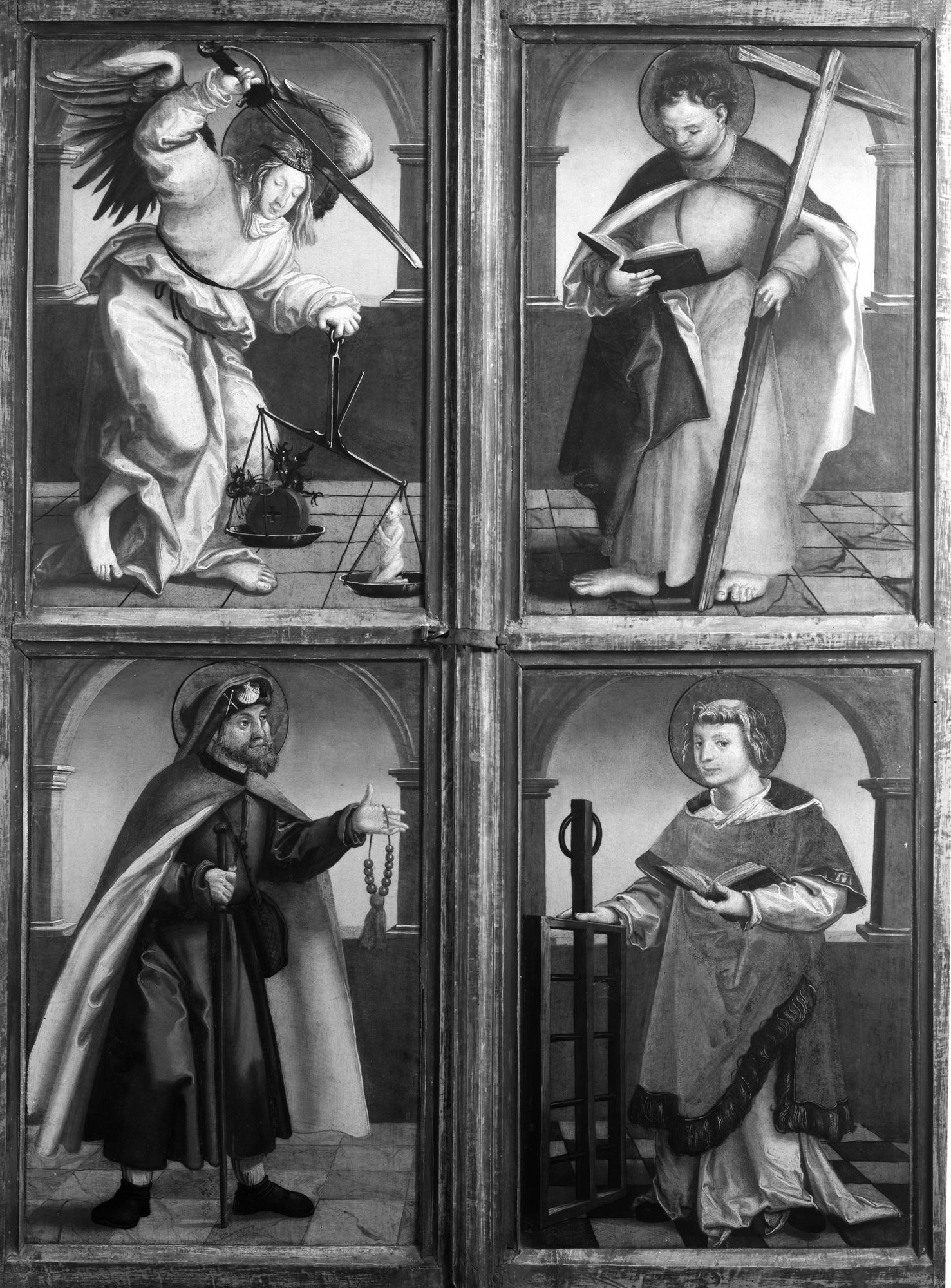 Chiesa San Simon. L' altare dopo il restauro (negativo) di Gabinetto fotografico (XX)