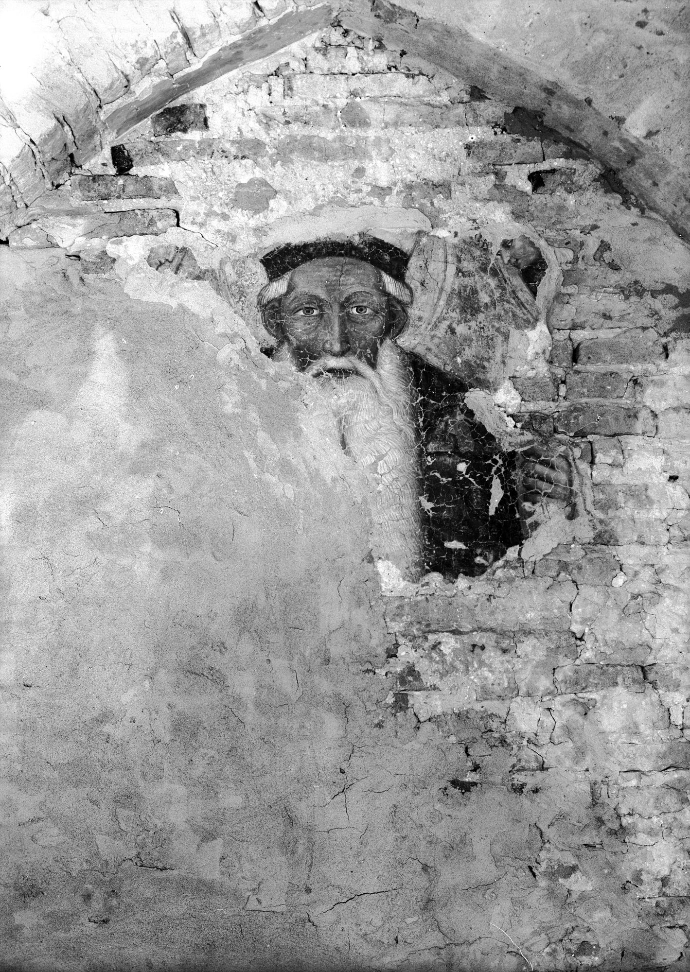 Chiesa Santa Caterina. Tomaso da Modena. San Prosdocimo (negativo) di Gabinetto fotografico (XX)