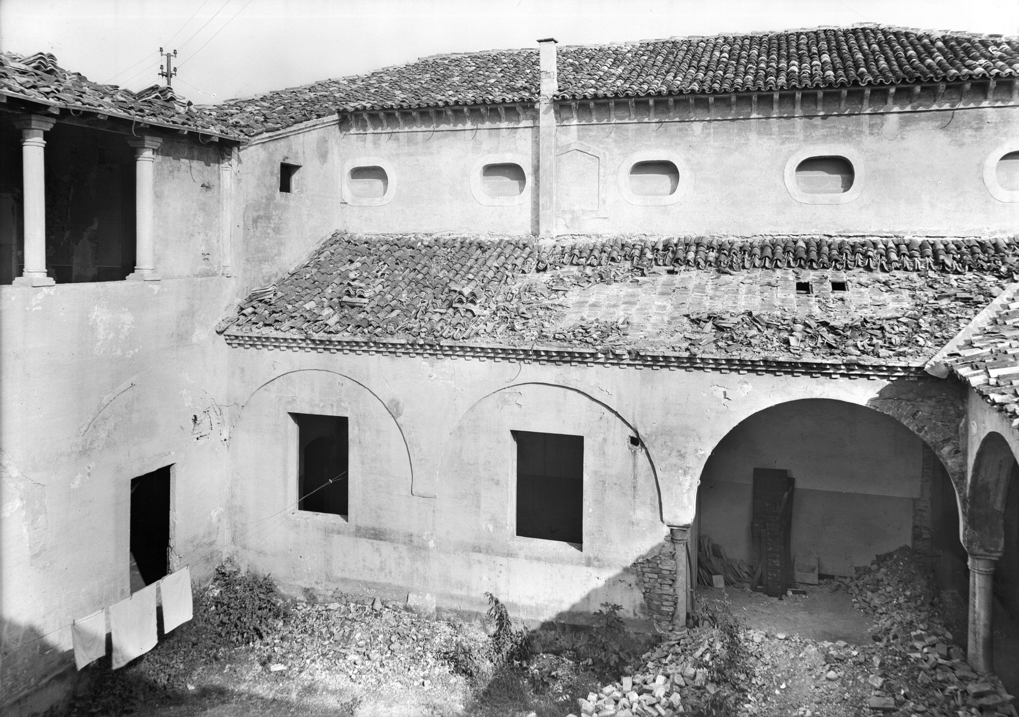 Chiesa Santa Caterina. Loggetta (negativo) di Gabinetto fotografico (XX)