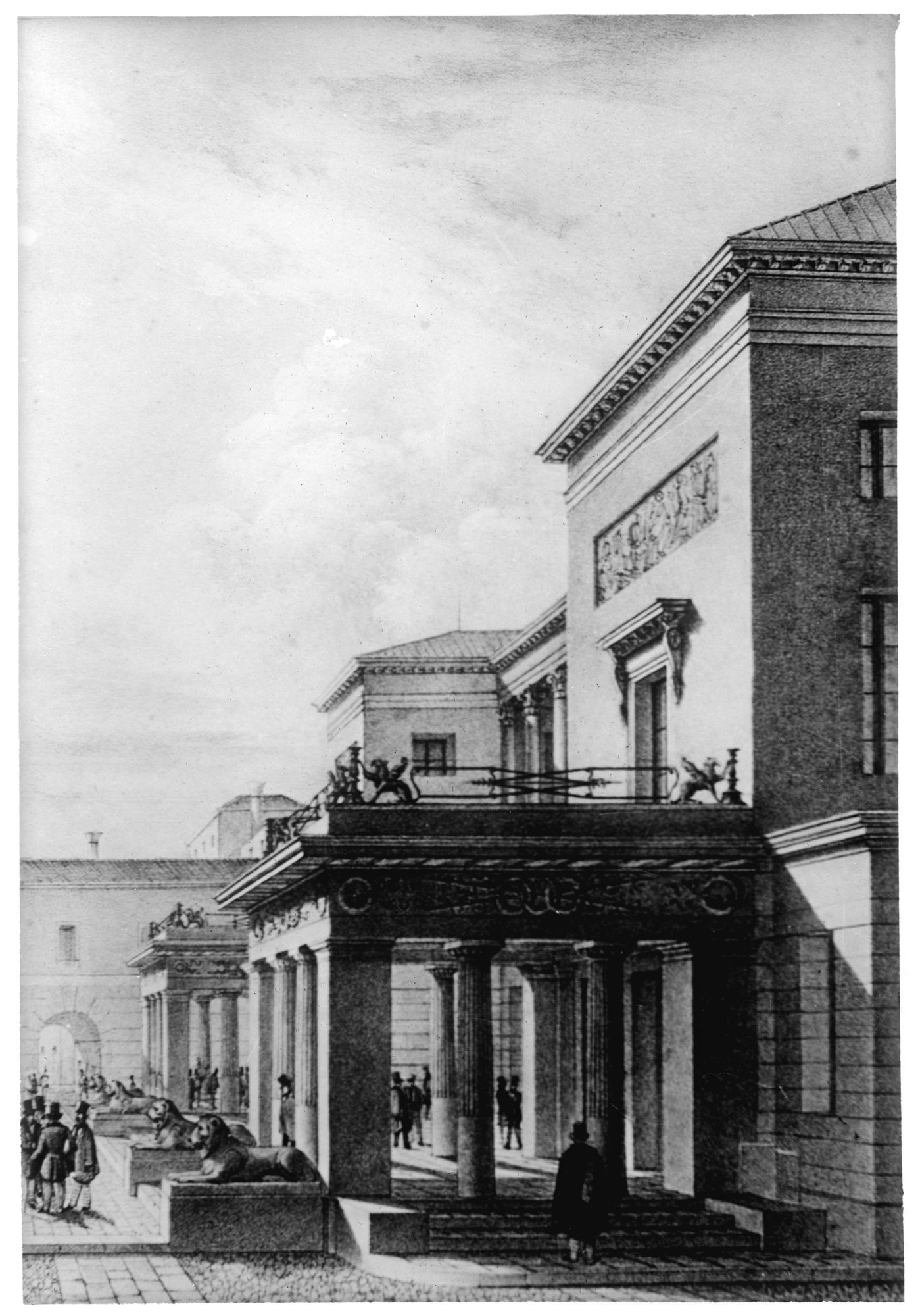 Caffè Pedrocchi. Aspetti esterni ed interni (negativo) di Gabinetto fotografico (XX)