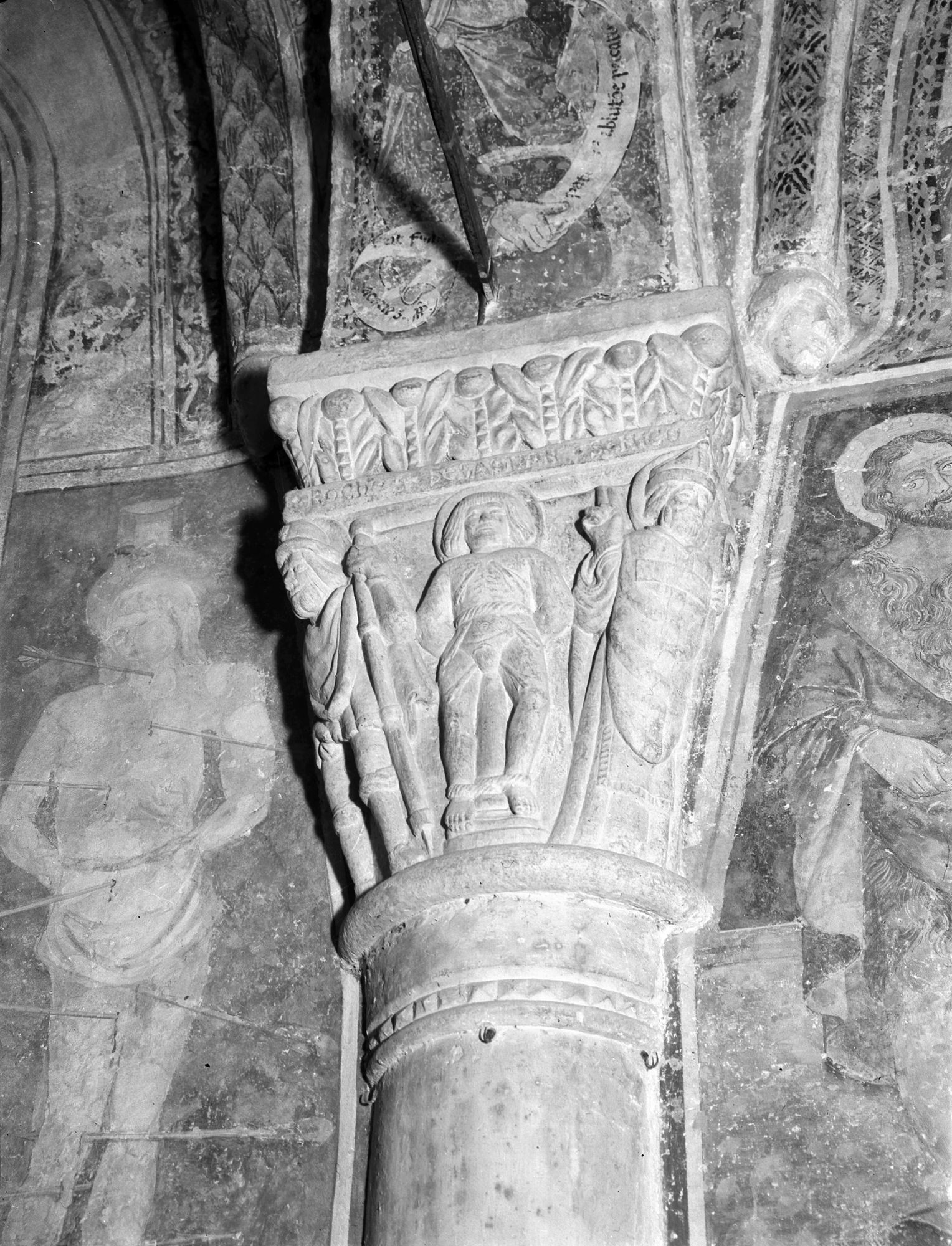 Chiesa San Giovanni. Capitello (negativo) di Gabinetto fotografico (XX)
