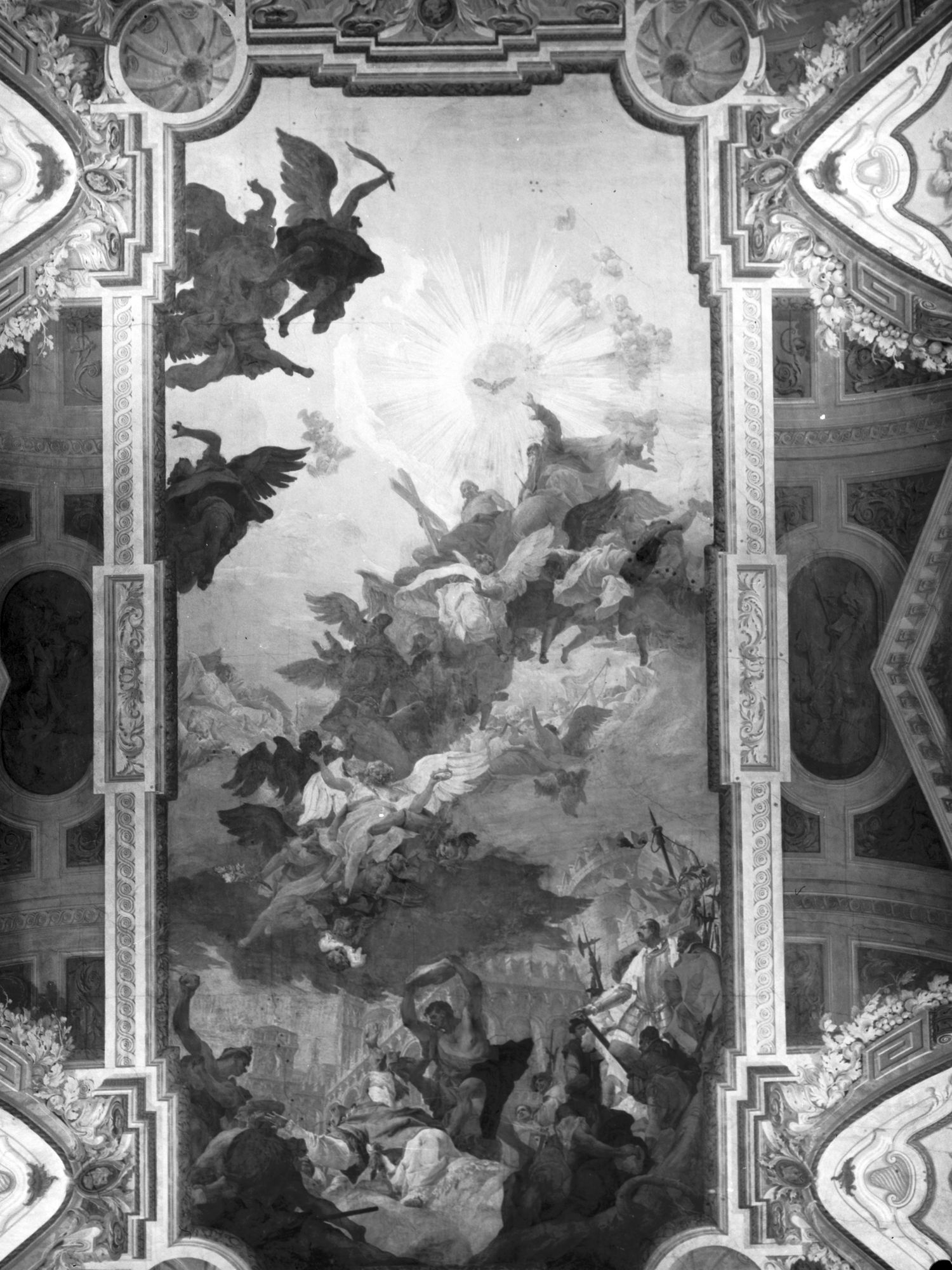 Chiesa. Soffitto (negativo) di Gabinetto fotografico (XX)