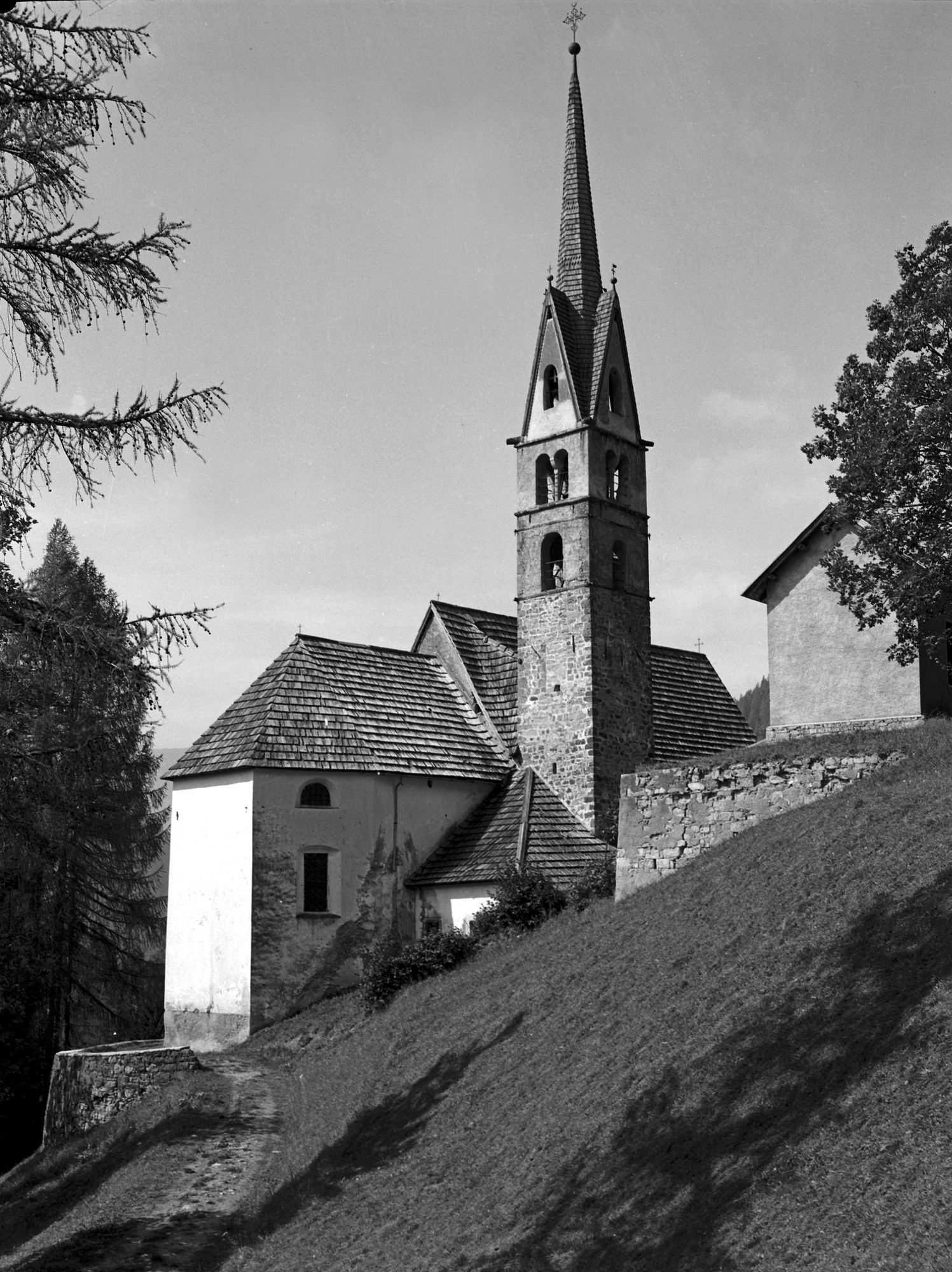 Chiesa San Simon. Esterno (negativo) di Gabinetto fotografico (XX)