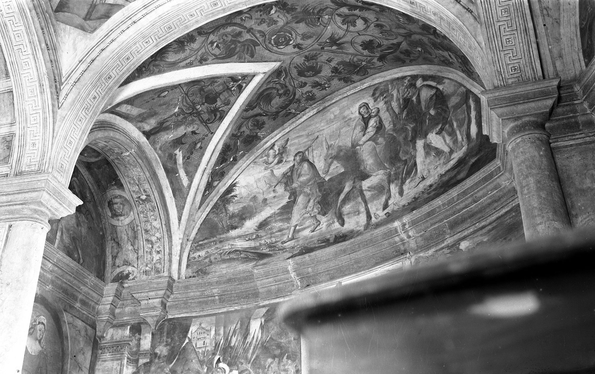 Chiesa Santa Maria Maggiore. S. Fiumicelli. La fuga in Egitto (negativo) di Gabinetto fotografico (XX)