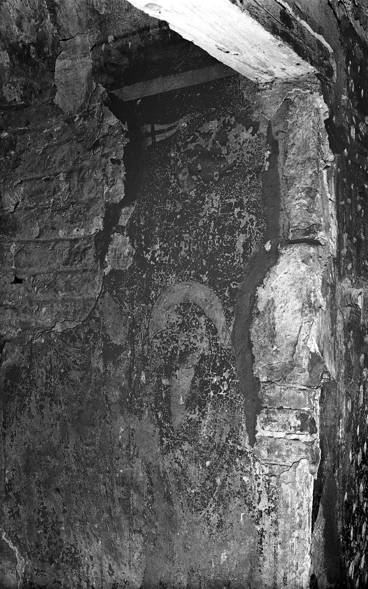 Cattedrale. Gesù consegna la bandiera crociata a San Pietro (negativo) di Gabinetto fotografico (XX)