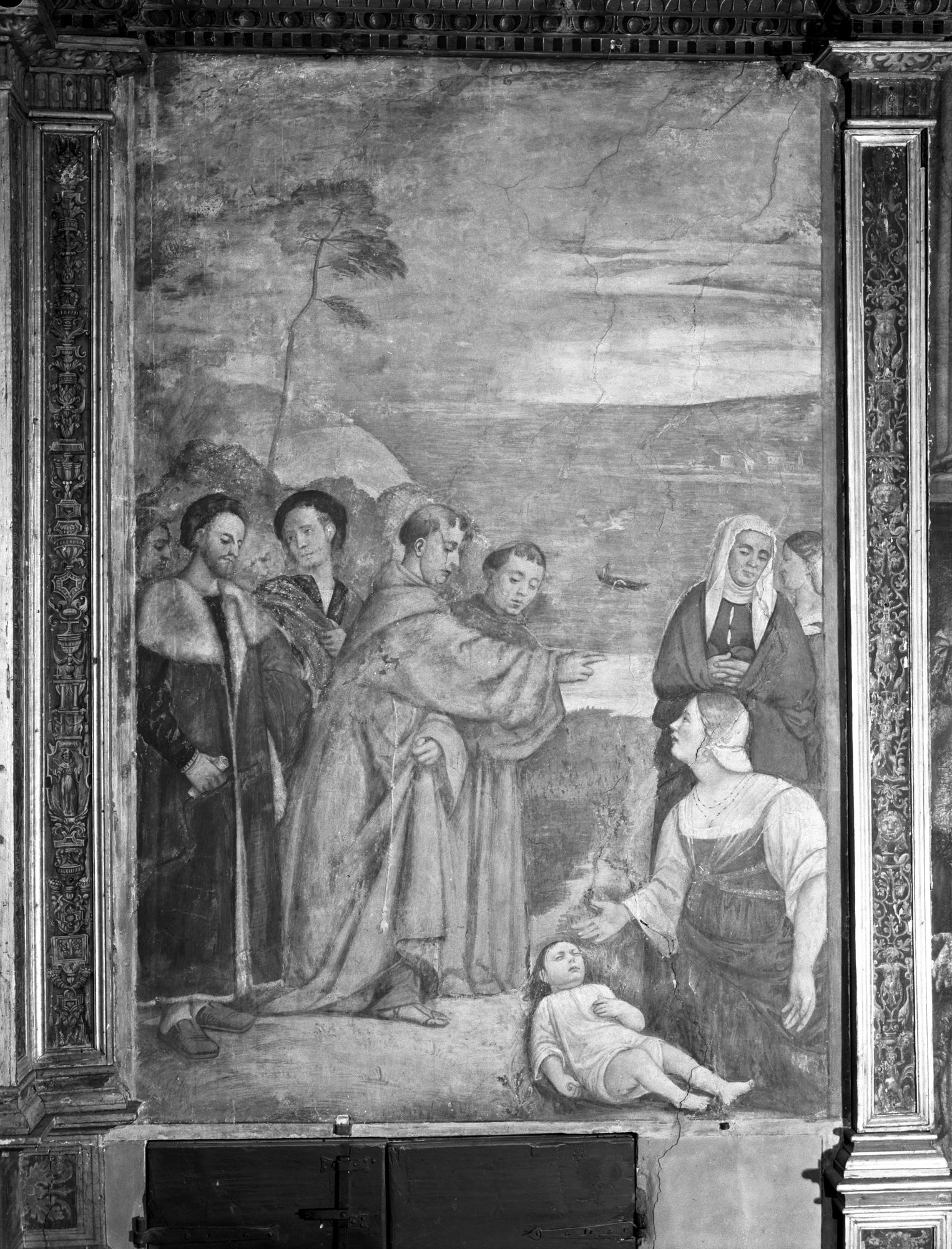 Scuola del Santo. Storie della vita del Santo (negativo) di Gabinetto fotografico (XX)