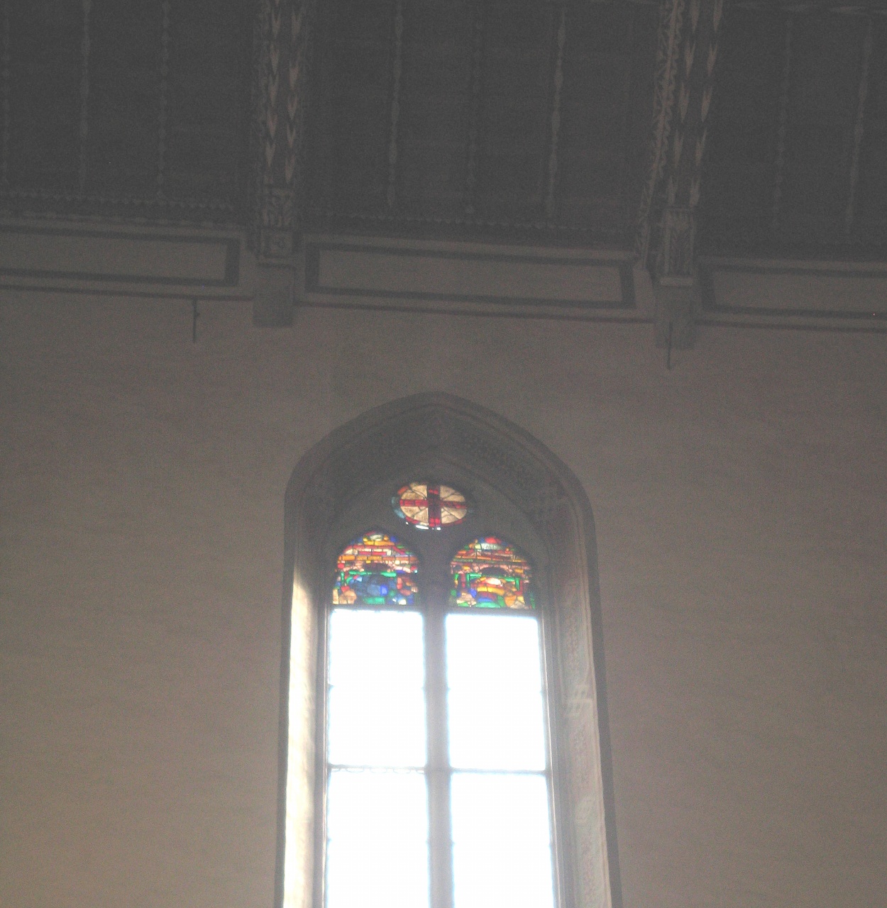 stemma (vetrata dipinta) - ambito fiorentino (prima metà sec. XIV)