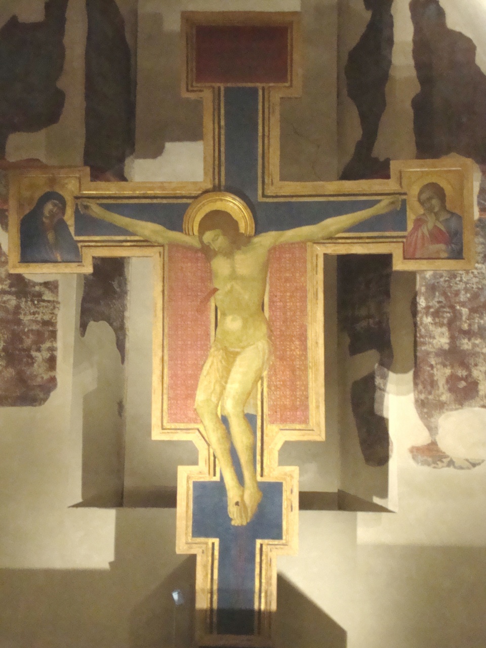 Cristo crocifisso (dipinto) di Lippo di Benivieni (attribuito) (inizio/ inizio secc. XIII/ XIV)