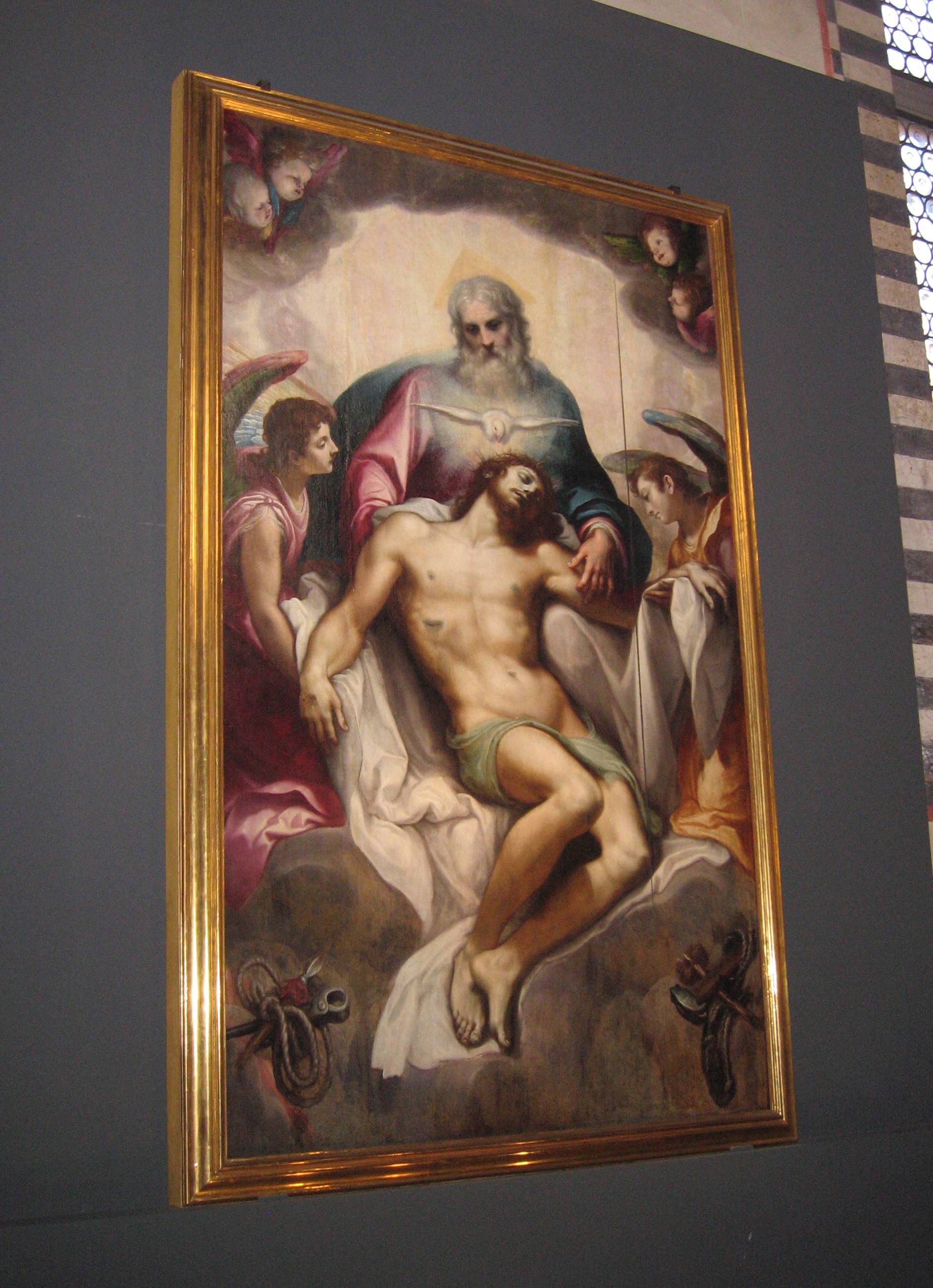 Trinità (dipinto) di Cardi Ludovico detto Cigoli (sec. XVI)