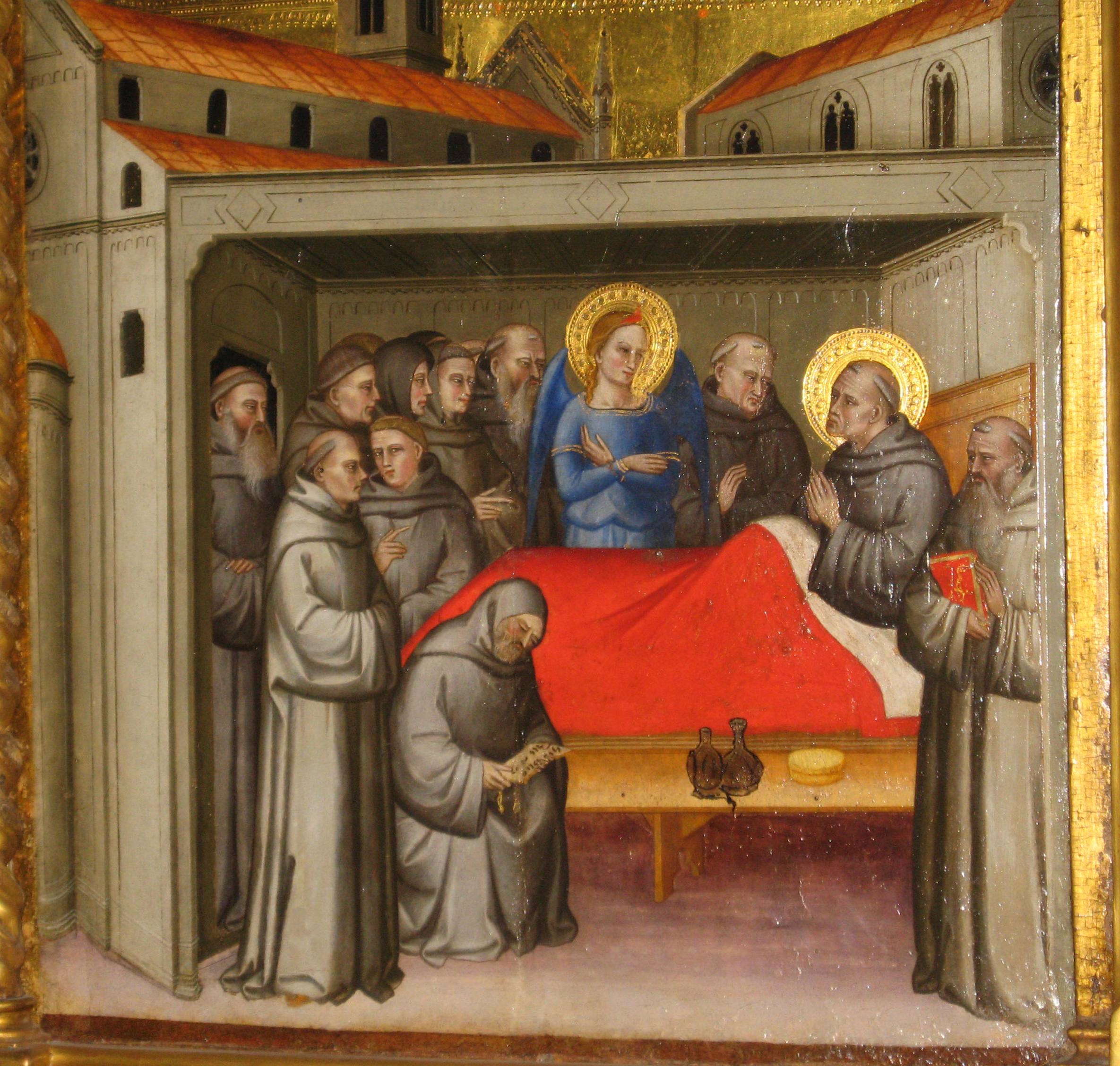scomparto di trittico di Giovanni del Biondo (sec. XIV)