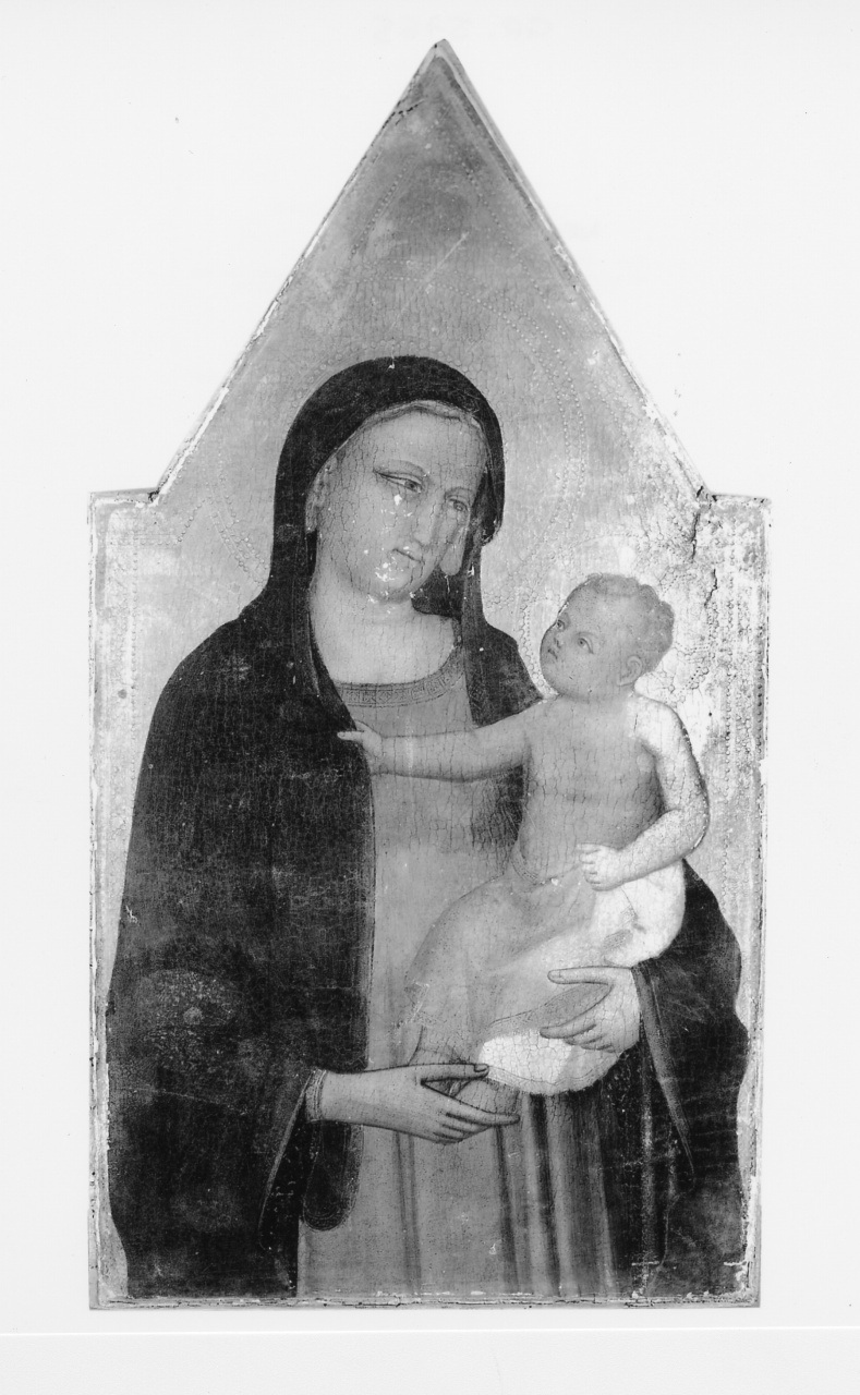 Madonna con Bambino (dipinto) di Maestro di Terenzano (attribuito) (prima metà sec. XIV)