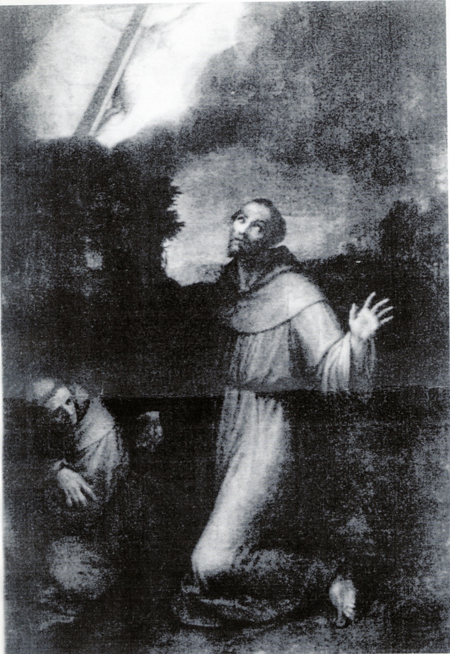 San Francesco d'Assisi riceve le stimmate (dipinto) di Naldini Giovanni Battista (sec. XVI)