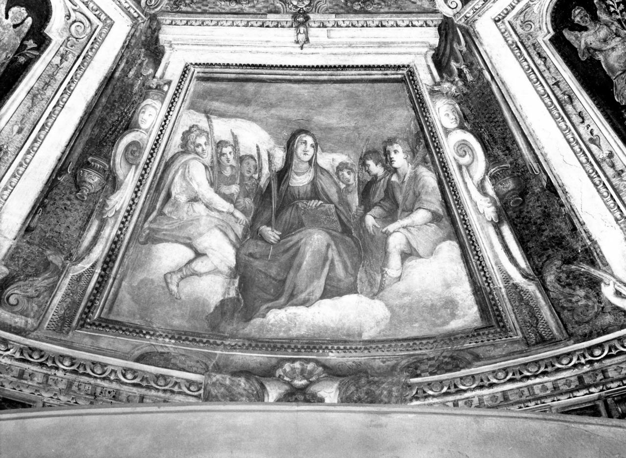 Santa Felicita con i figli (dipinto) di Cinganelli Michelangelo (sec. XVII)