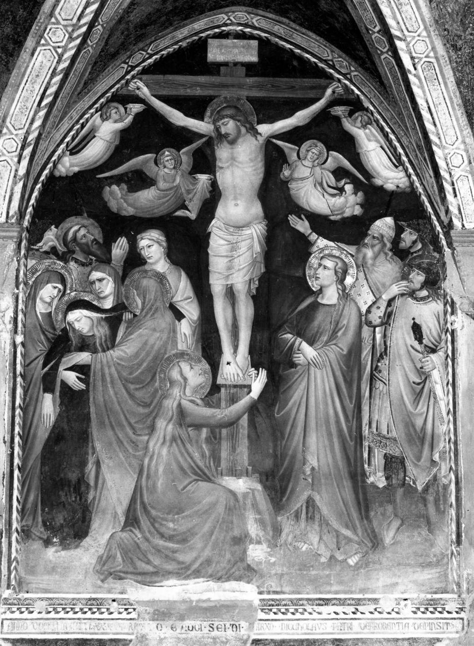 crocifissione di Cristo (dipinto) di Gerini Niccolò di Pietro (sec. XIV)