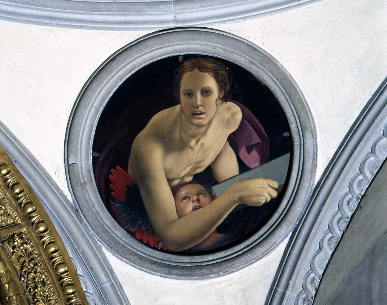 San Matteo Evangelista (dipinto) di Bronzino (sec. XVI)