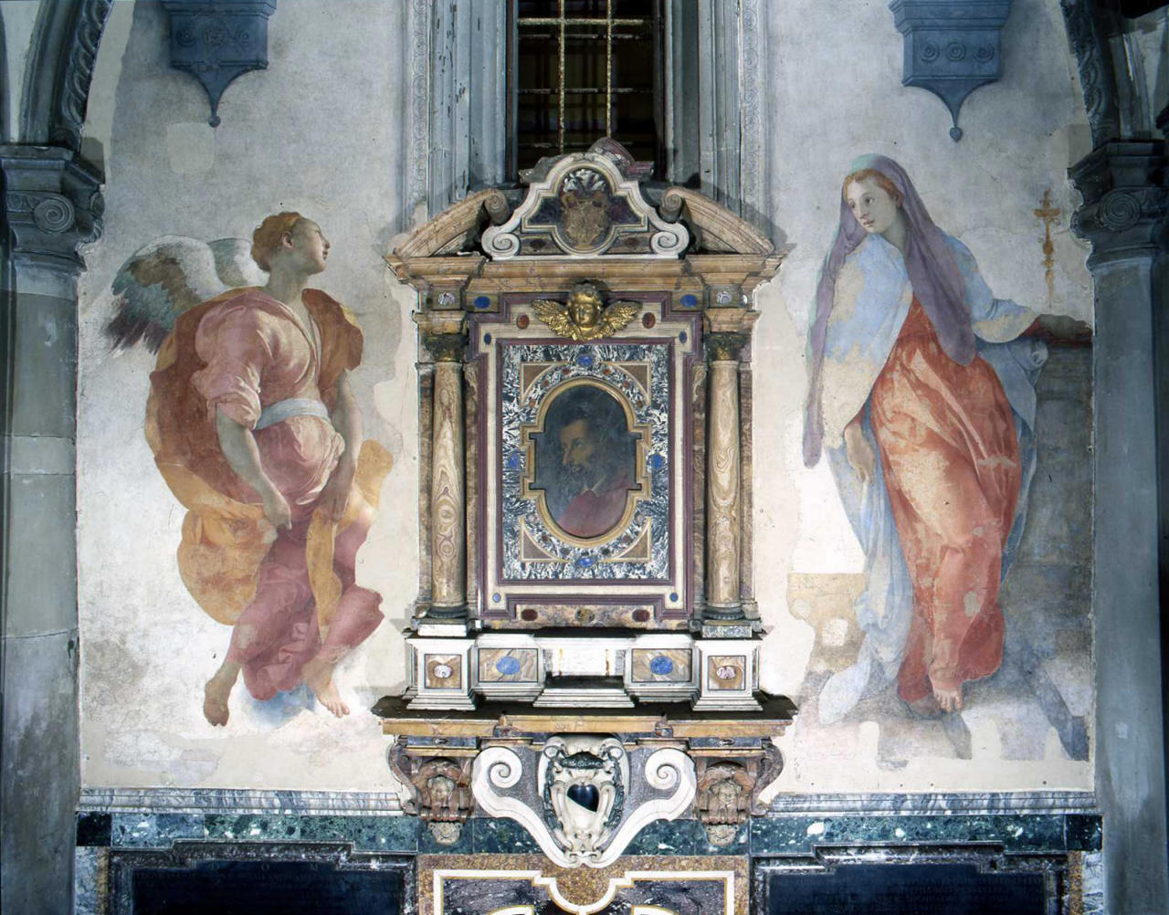 Annunciazione (dipinto) di Pontormo (sec. XVI)