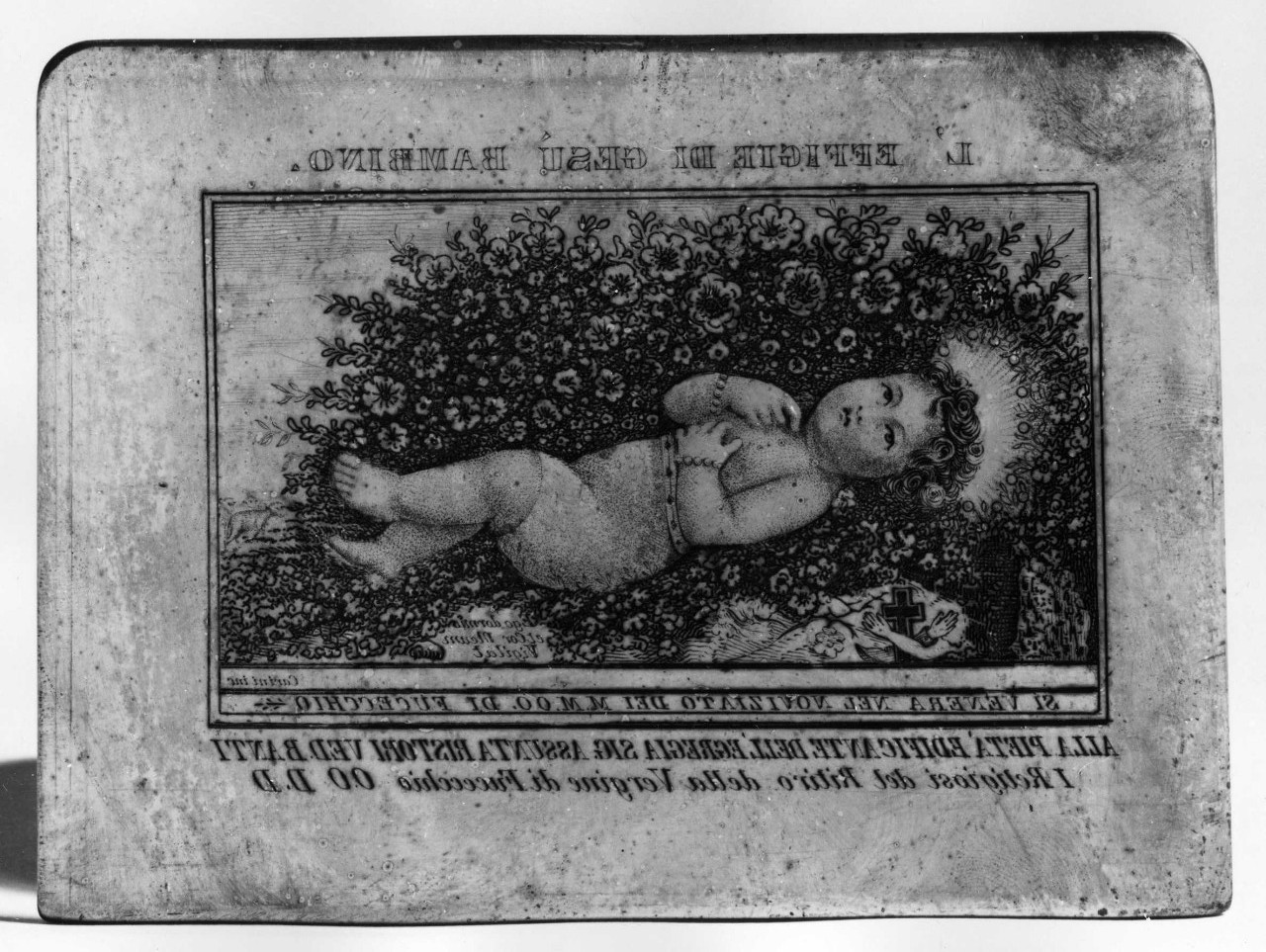 Gesù Bambino (matrice) di Carini (seconda metà sec. XIX)