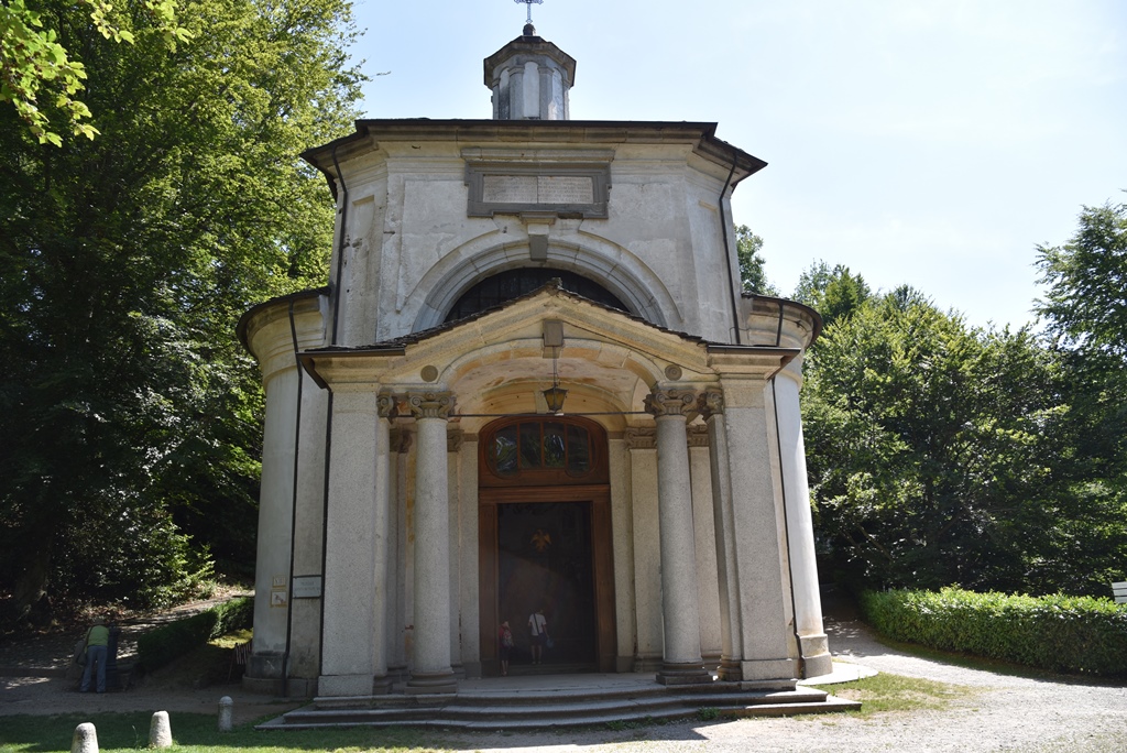 Cappella XIII detta "dell'umiltà di San Francesco" (cappella, devozionale) - Orta San Giulio (NO)  (XVII, ultimo quarto)