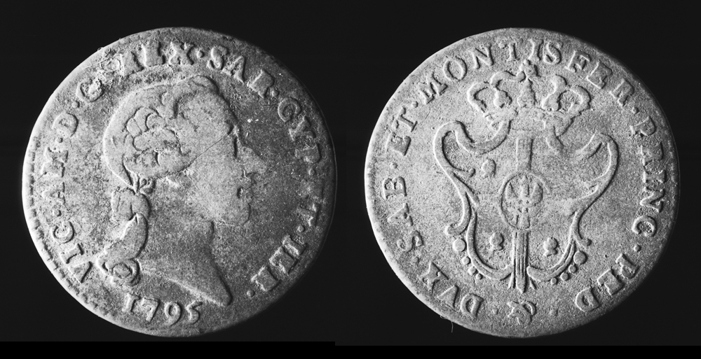moneta (sec. XVIII d.C)