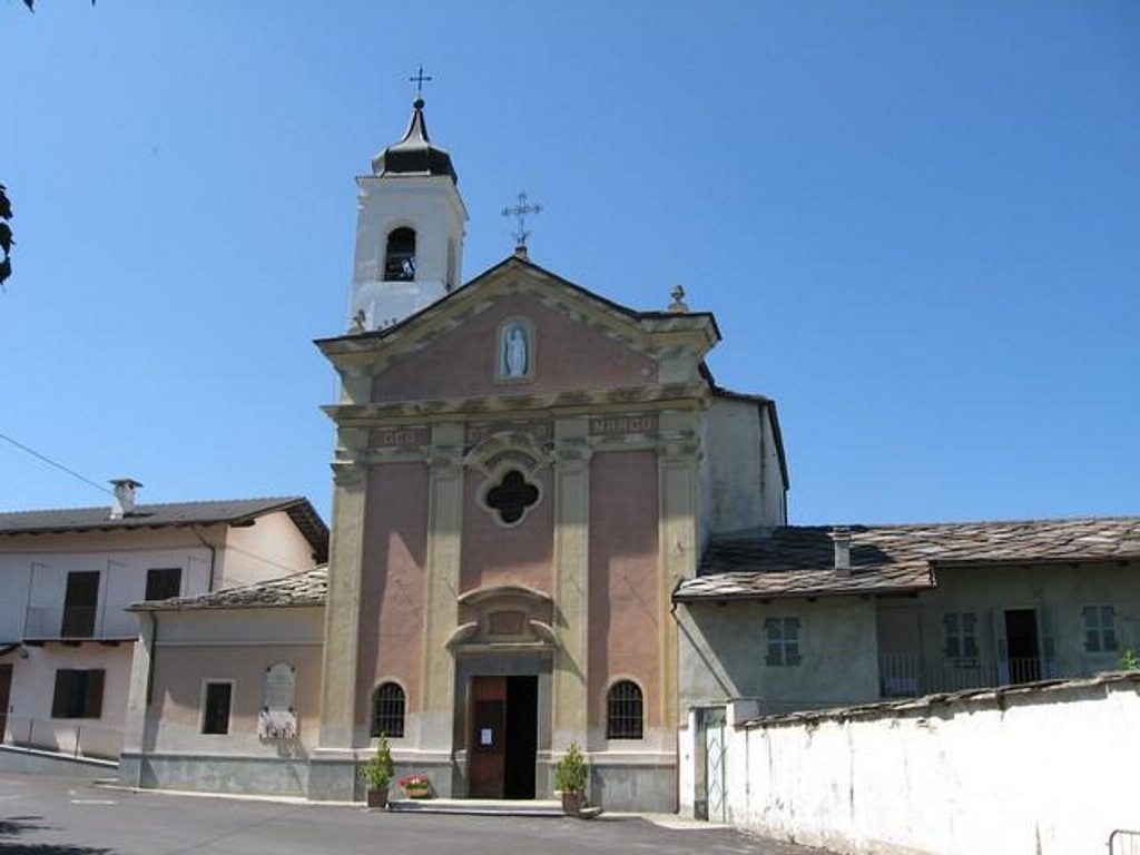 Chiesa di S. Marco (chiesa, parrocchiale) - Rossana (CN)  (XIX, prima metà)