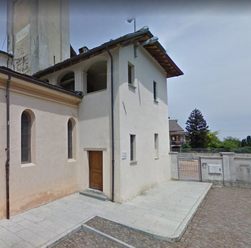 Casa parrocchiale in Piazza S. Martino (casa, parrocchiale) - Valgrana (CN)  (XX, ultimo quarto)