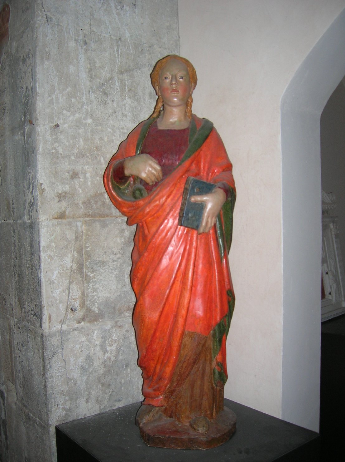 Santa Margherita (statua, opera isolata) di Guardi Andrea di Francesco (attribuito) (terzo quarto sec. XV)
